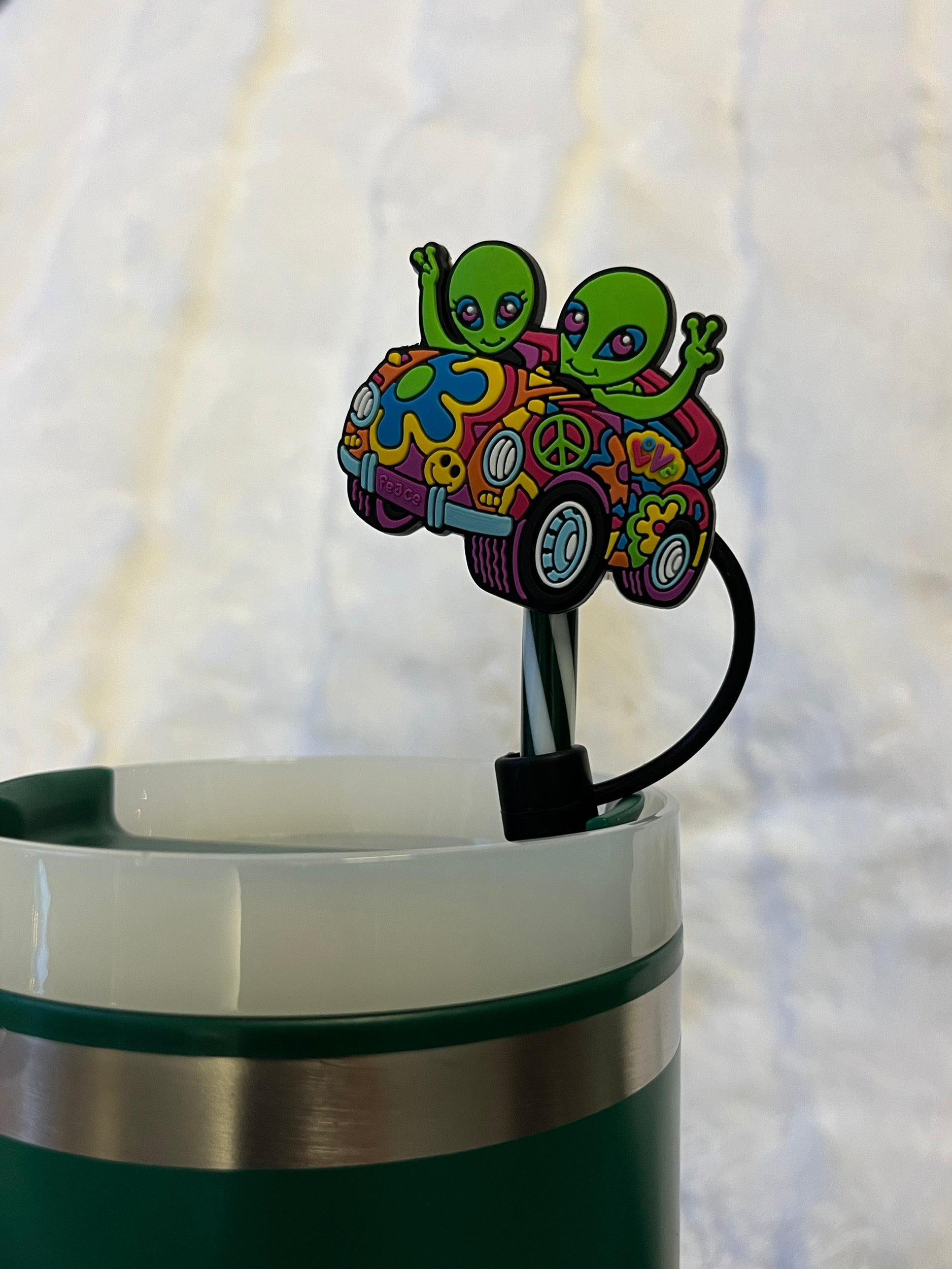 Lisa Frank Straw Toppers