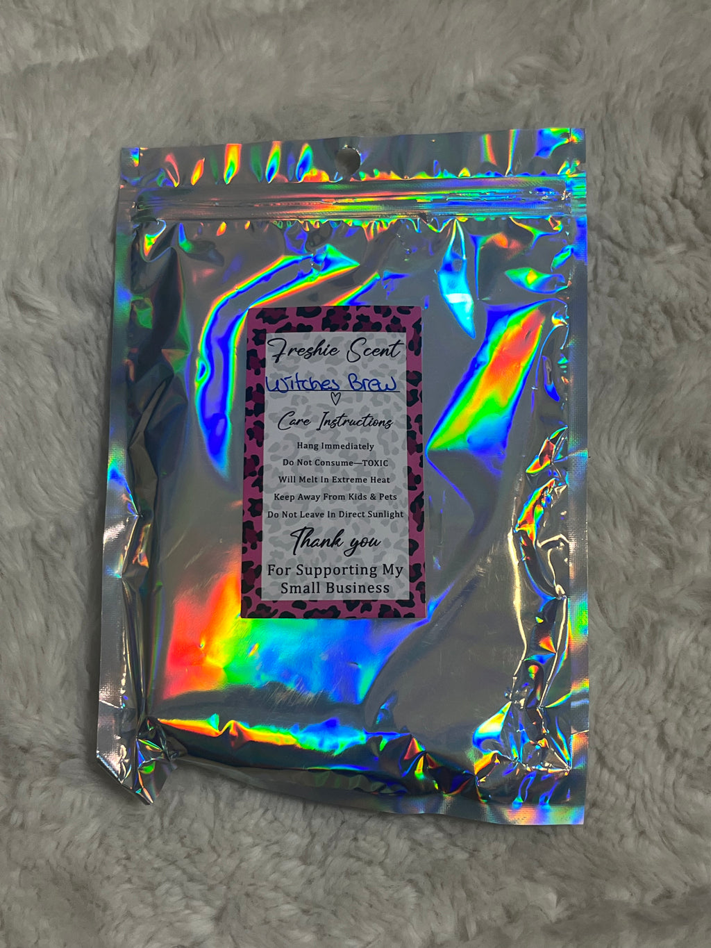 Beaded Letter Freshie