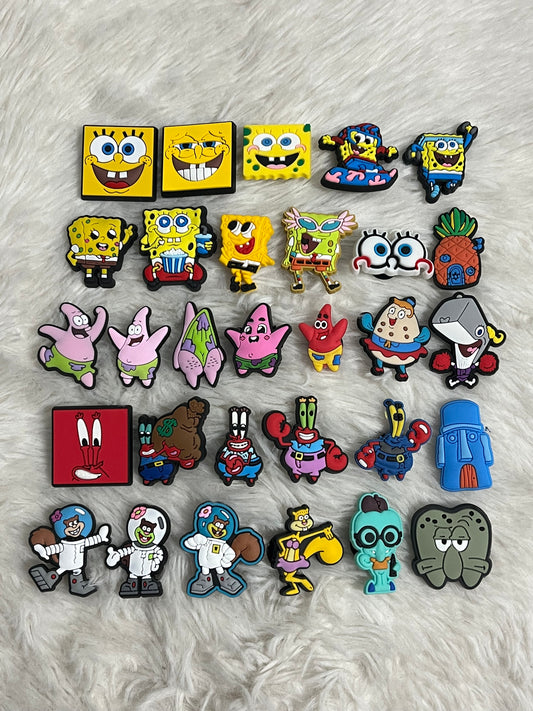 Spongebob Squarepants Shoe Charms