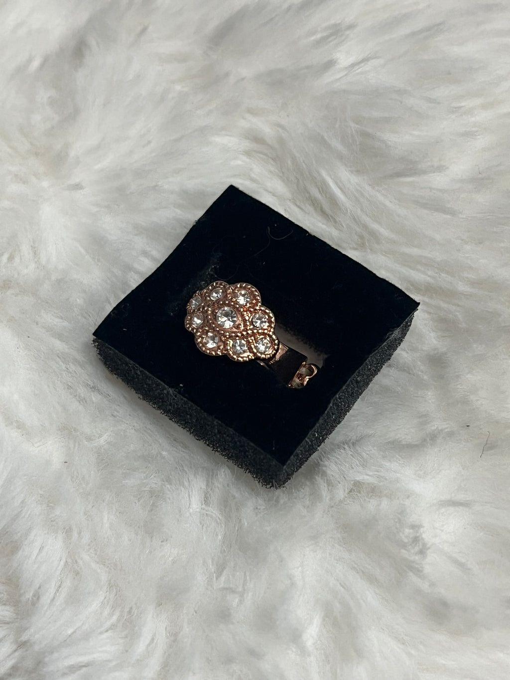 Floral Frou Frou Paparazzi Ring