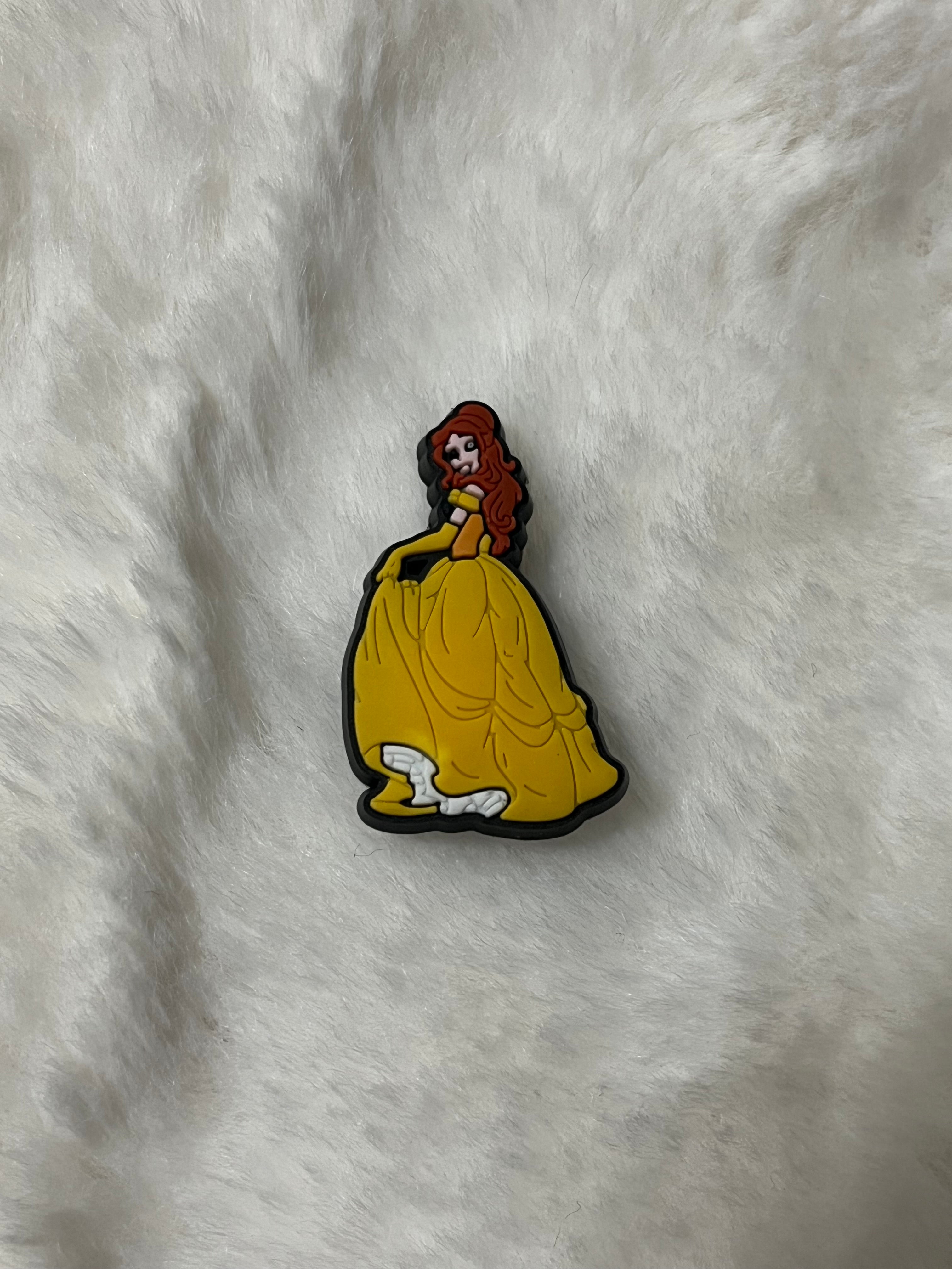 Beauty and the Beast Shoe Charms