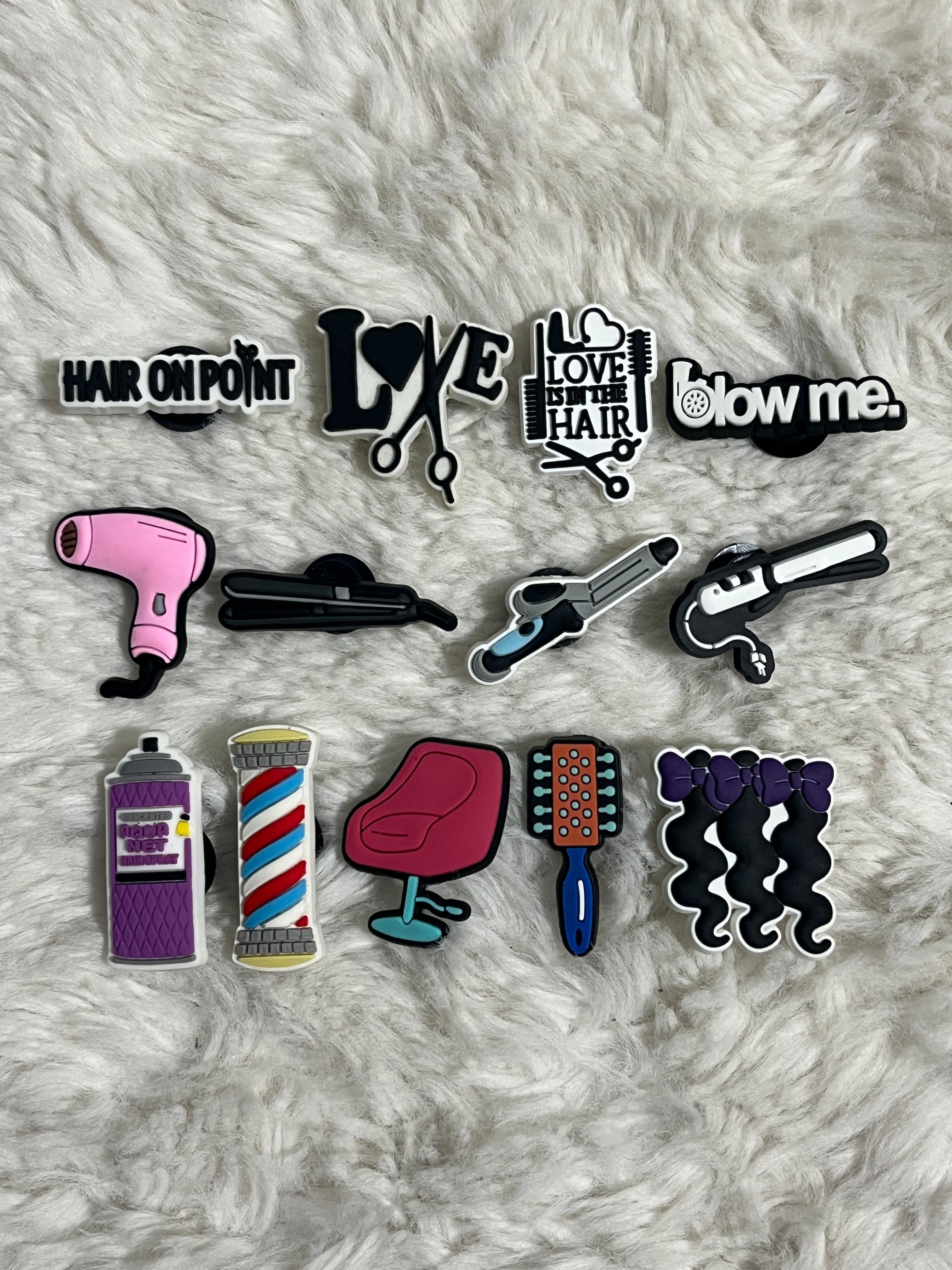 Beautician Shoe Charms