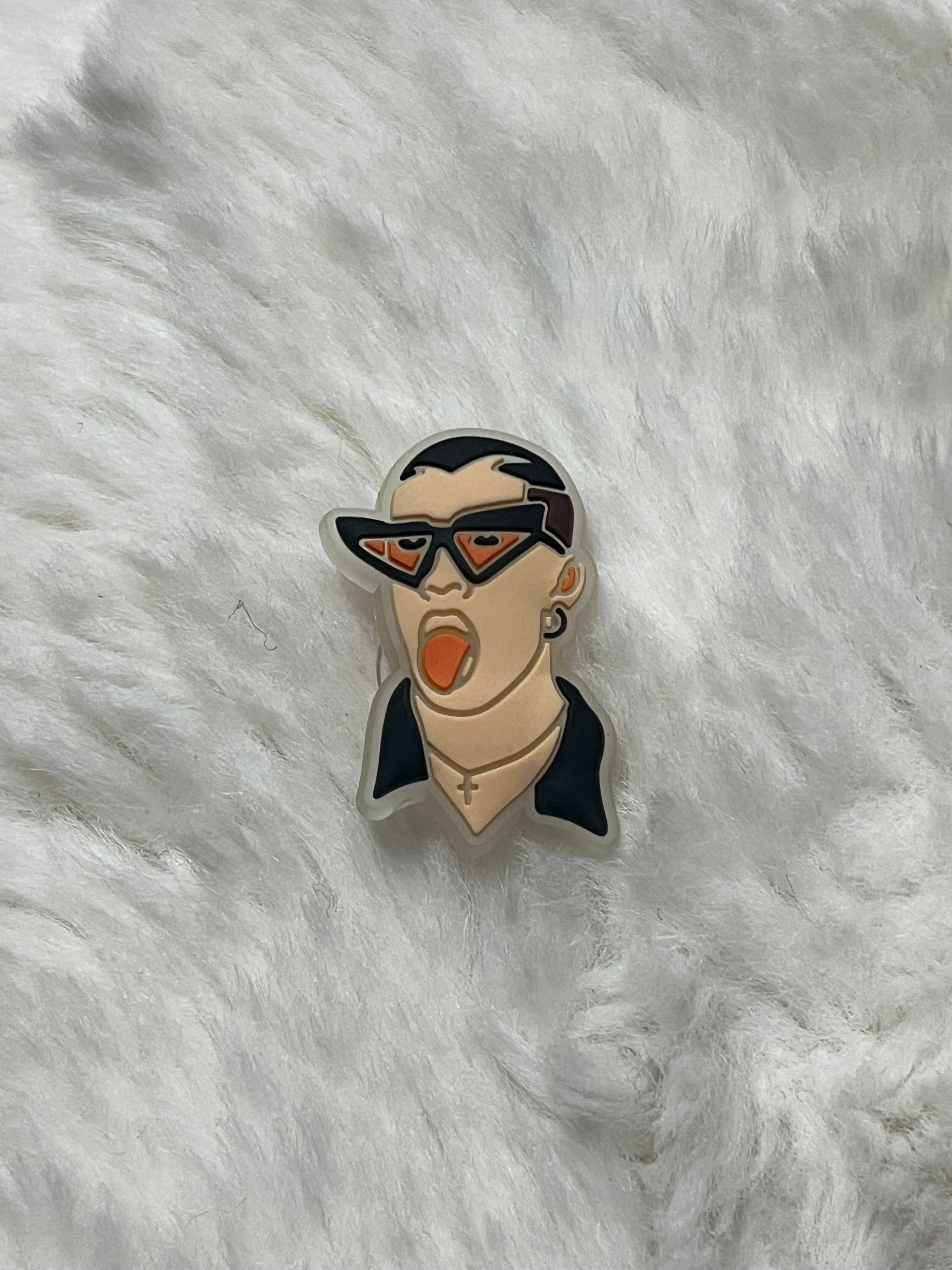 Bad Bunny Shoe Charms