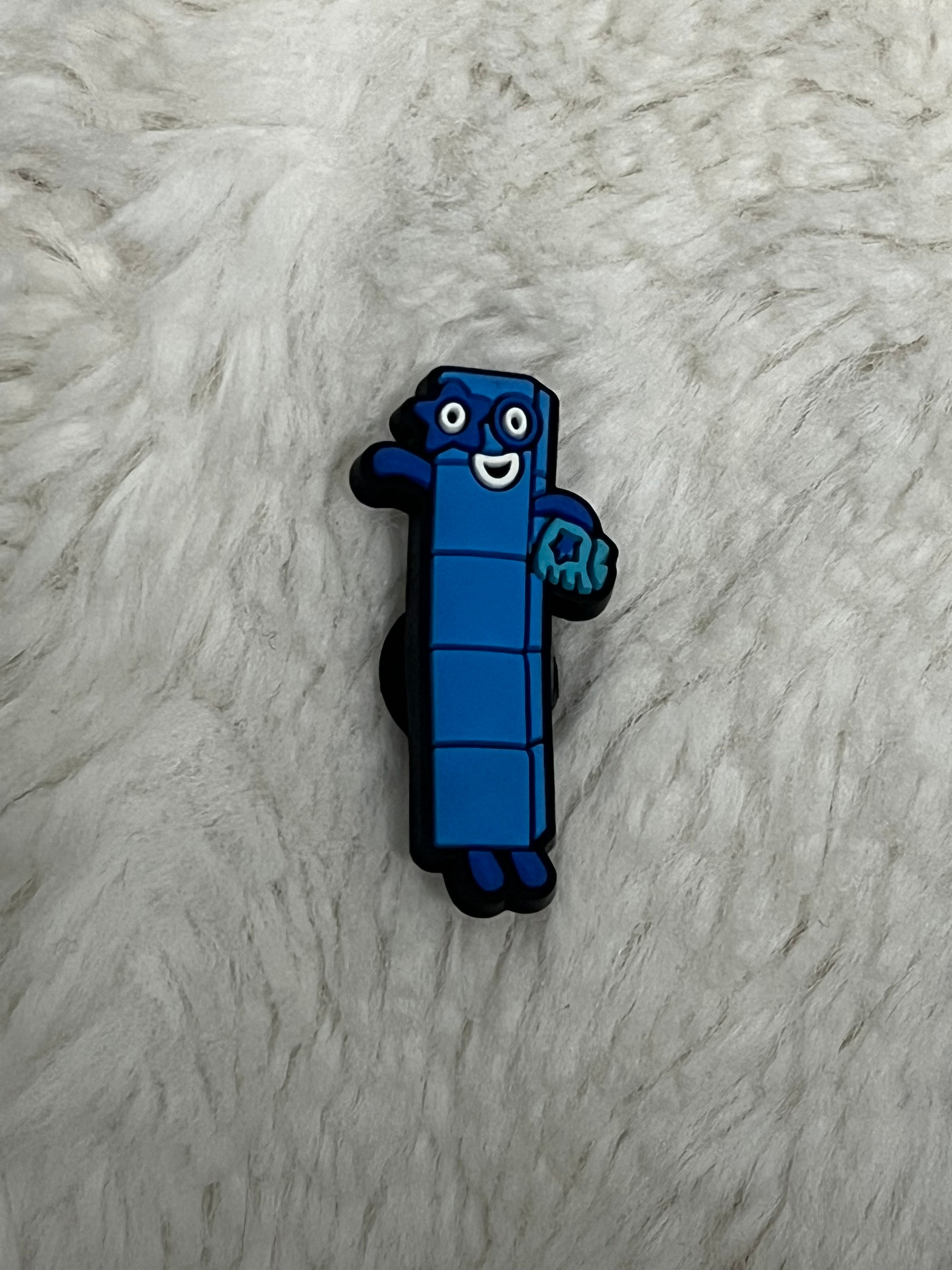 Numberblocks Shoe Charms