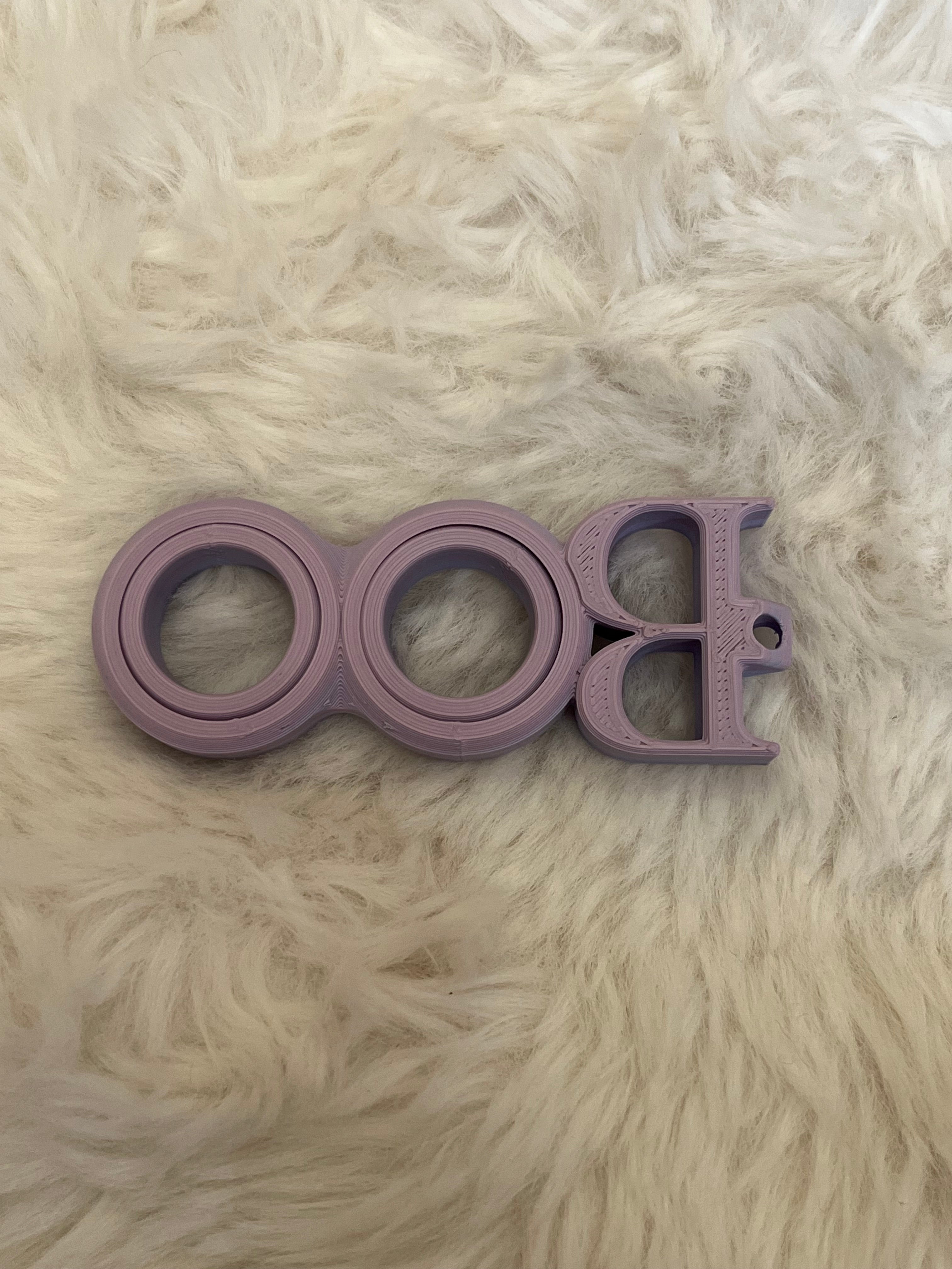 Boo 3D Printed Fidget