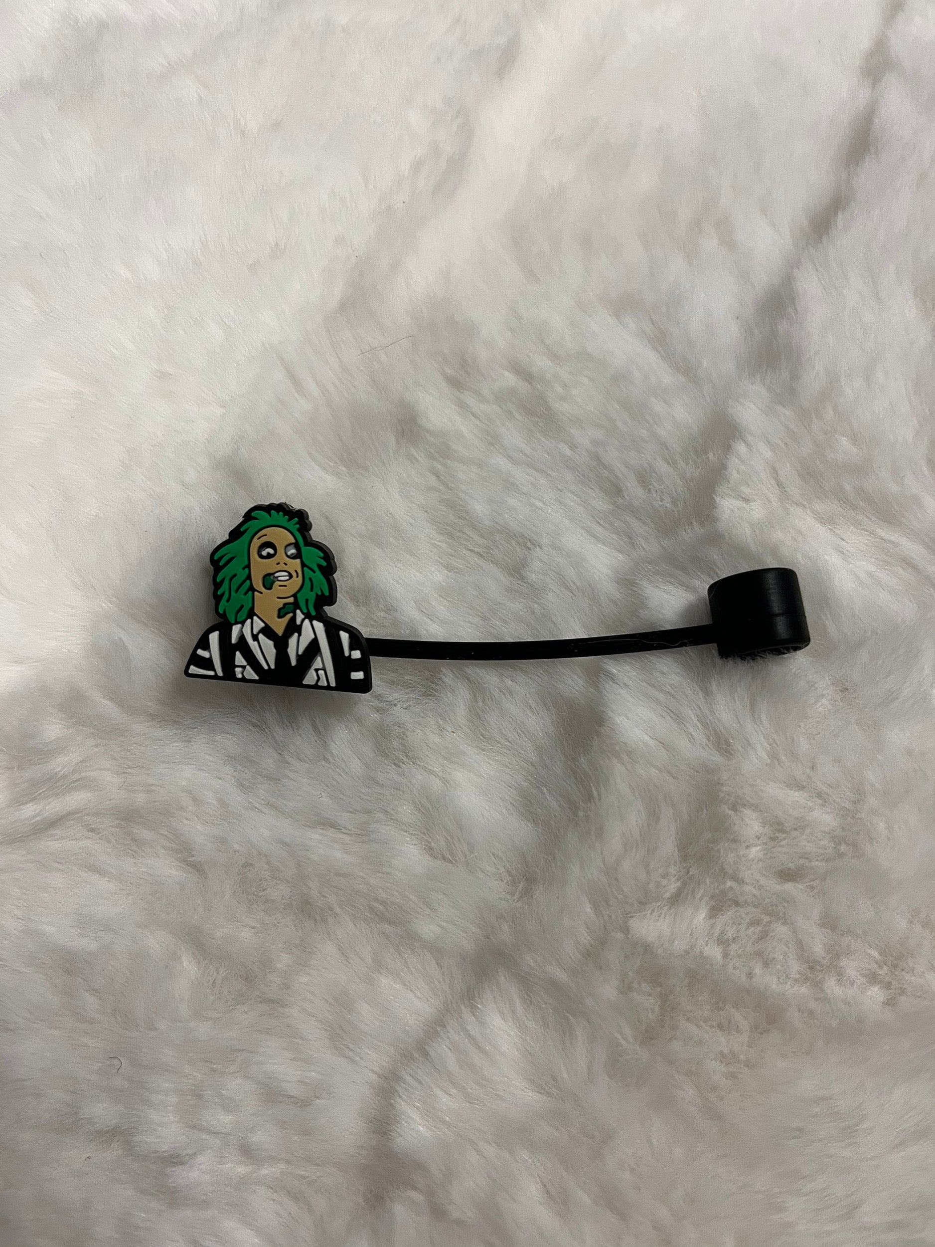 Beetlejuice Straw Topper