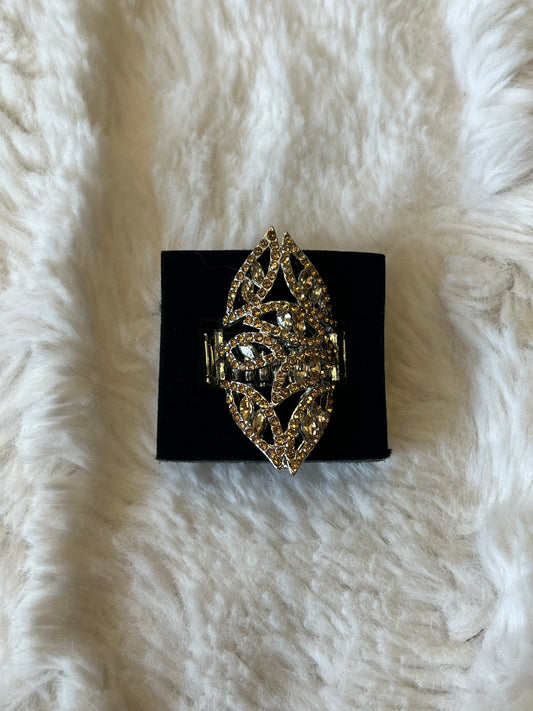Golden Cascade Ring