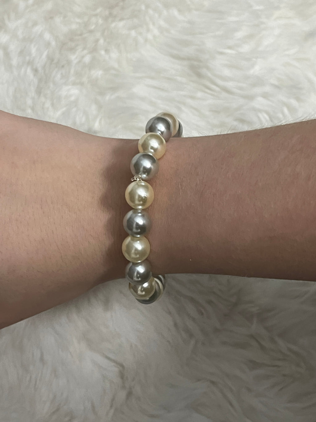 Silver Champagne Elegance Bracelet