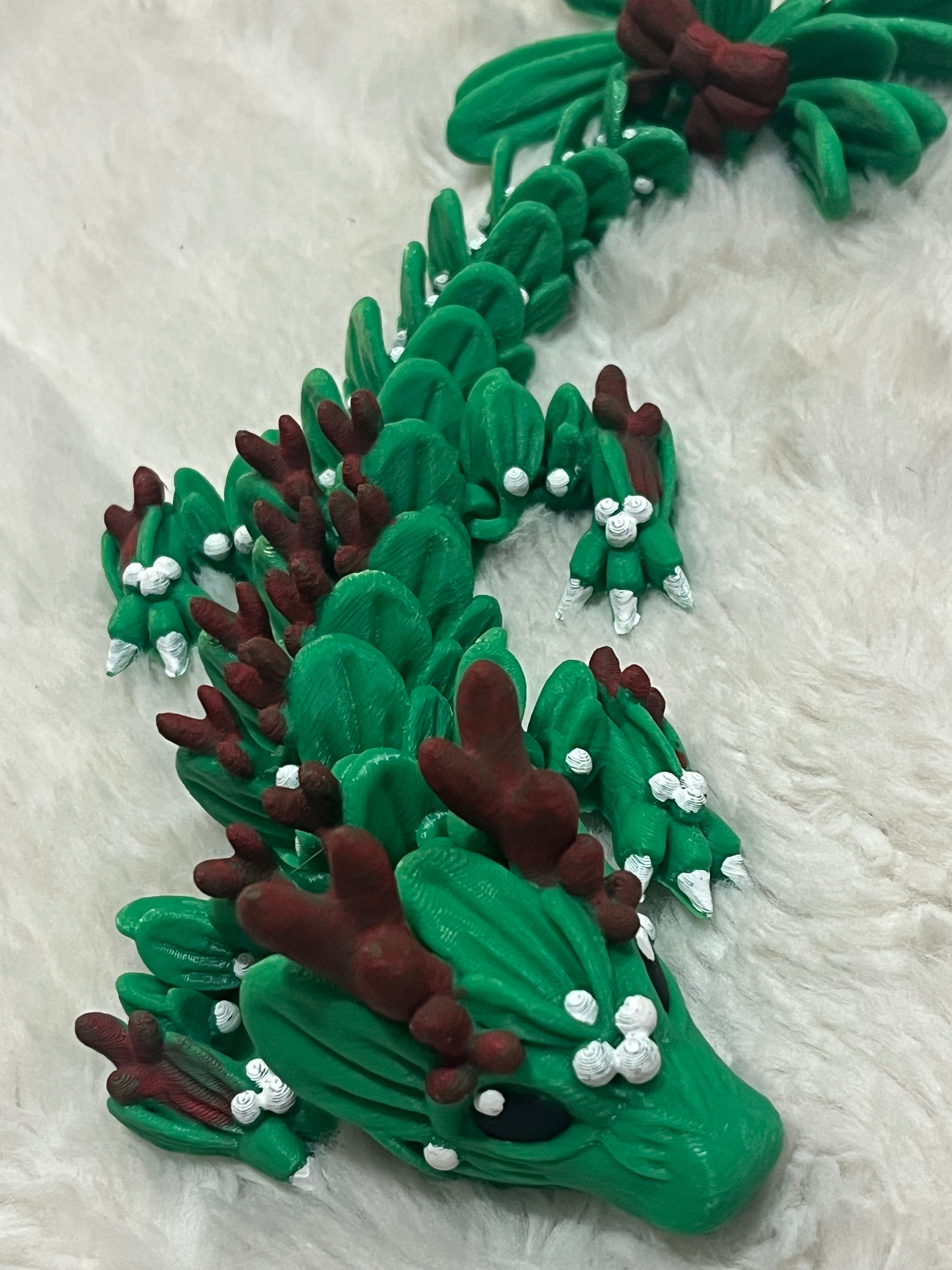 Mistletoe Dragon 3D Print