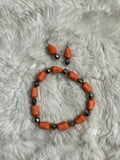 Coral Steel Bracelet Set