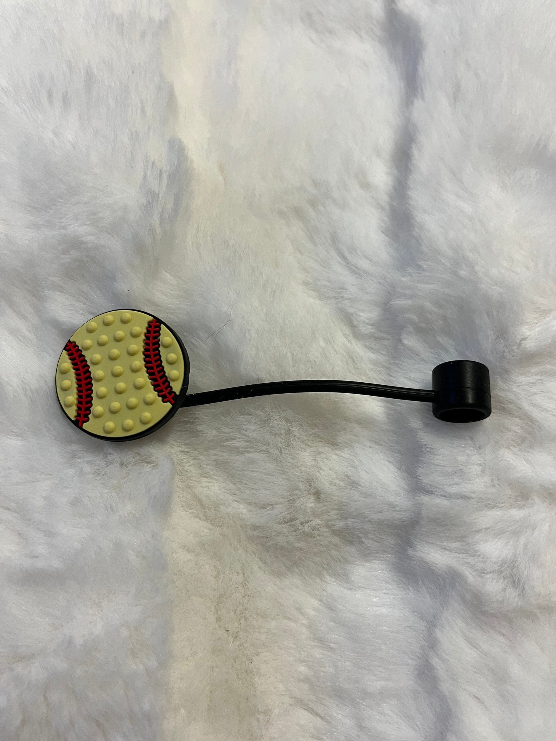 Softball Straw Topper