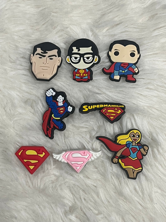 Superman Shoe Charms