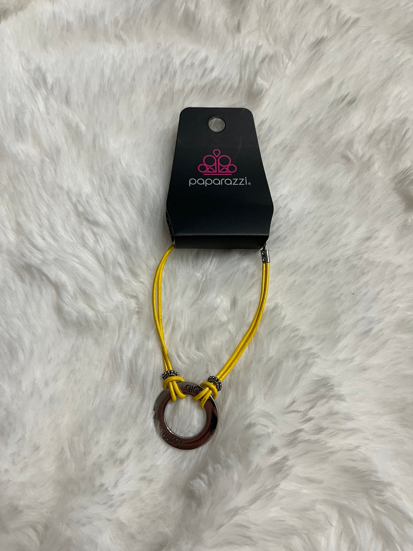 Choose Happy Paparazzi Bracelet