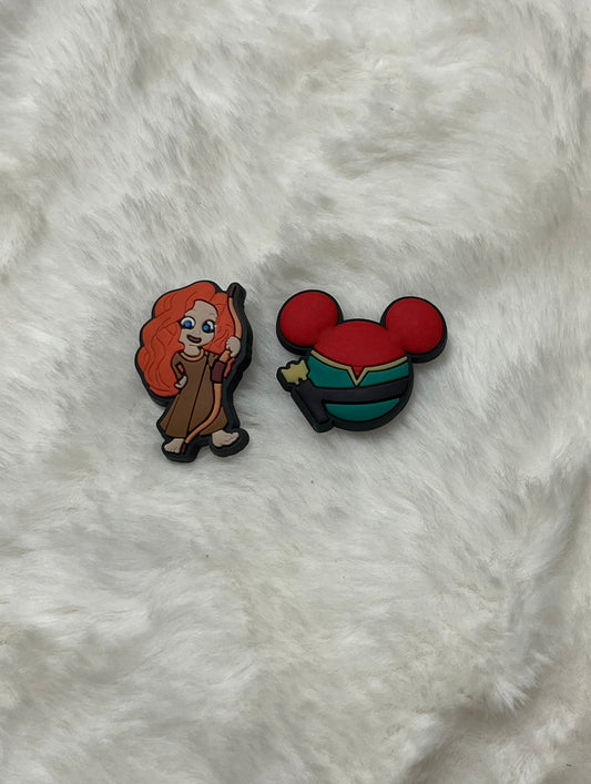 Brave Shoe Charms