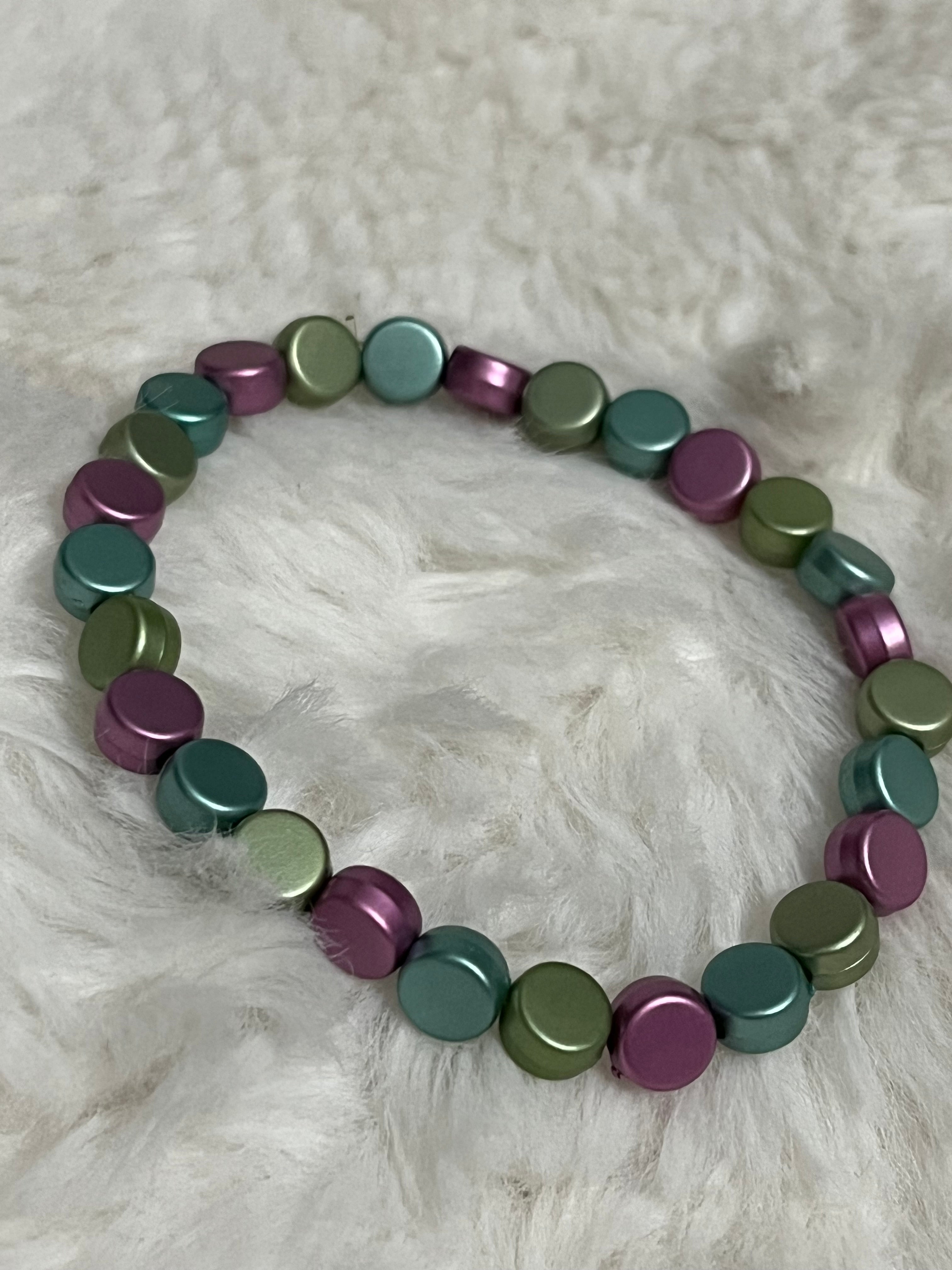 Forest Plum Harmony Bracelet