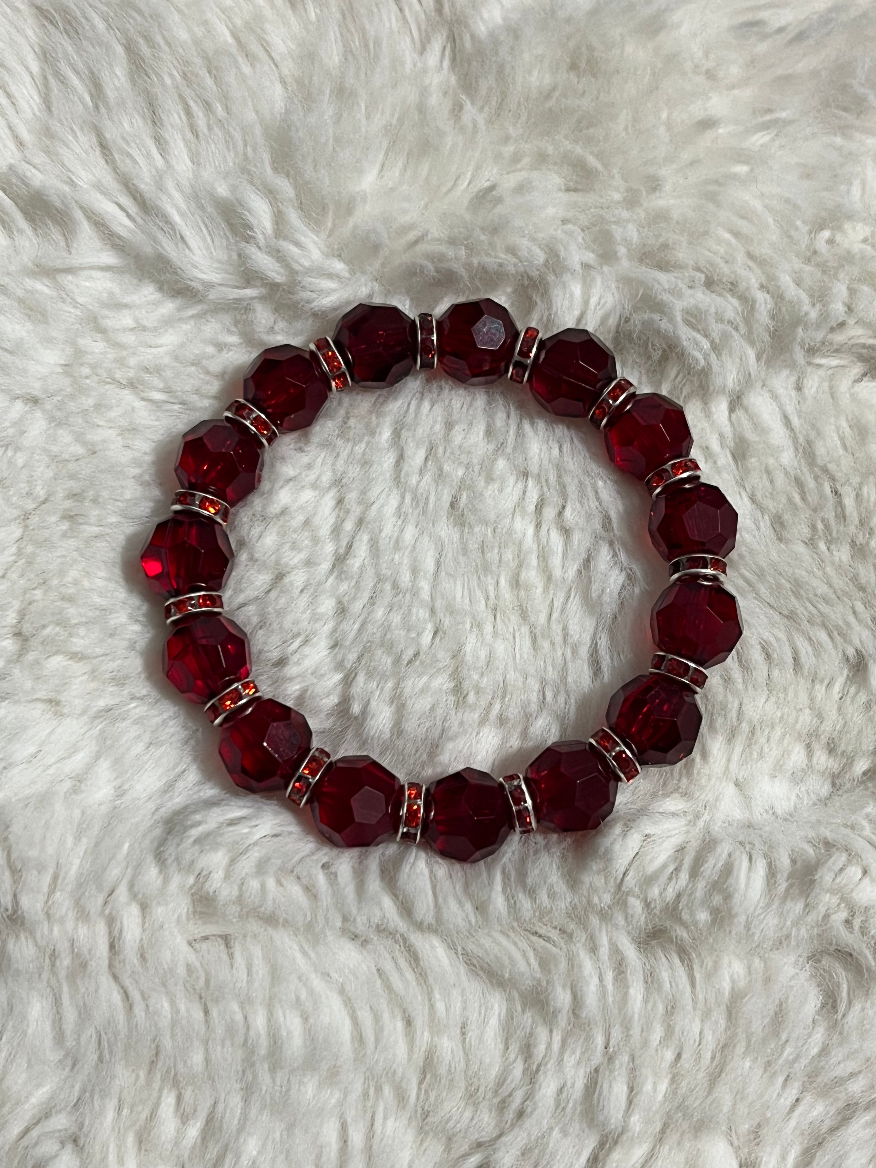Crimson Luxe Bracelet