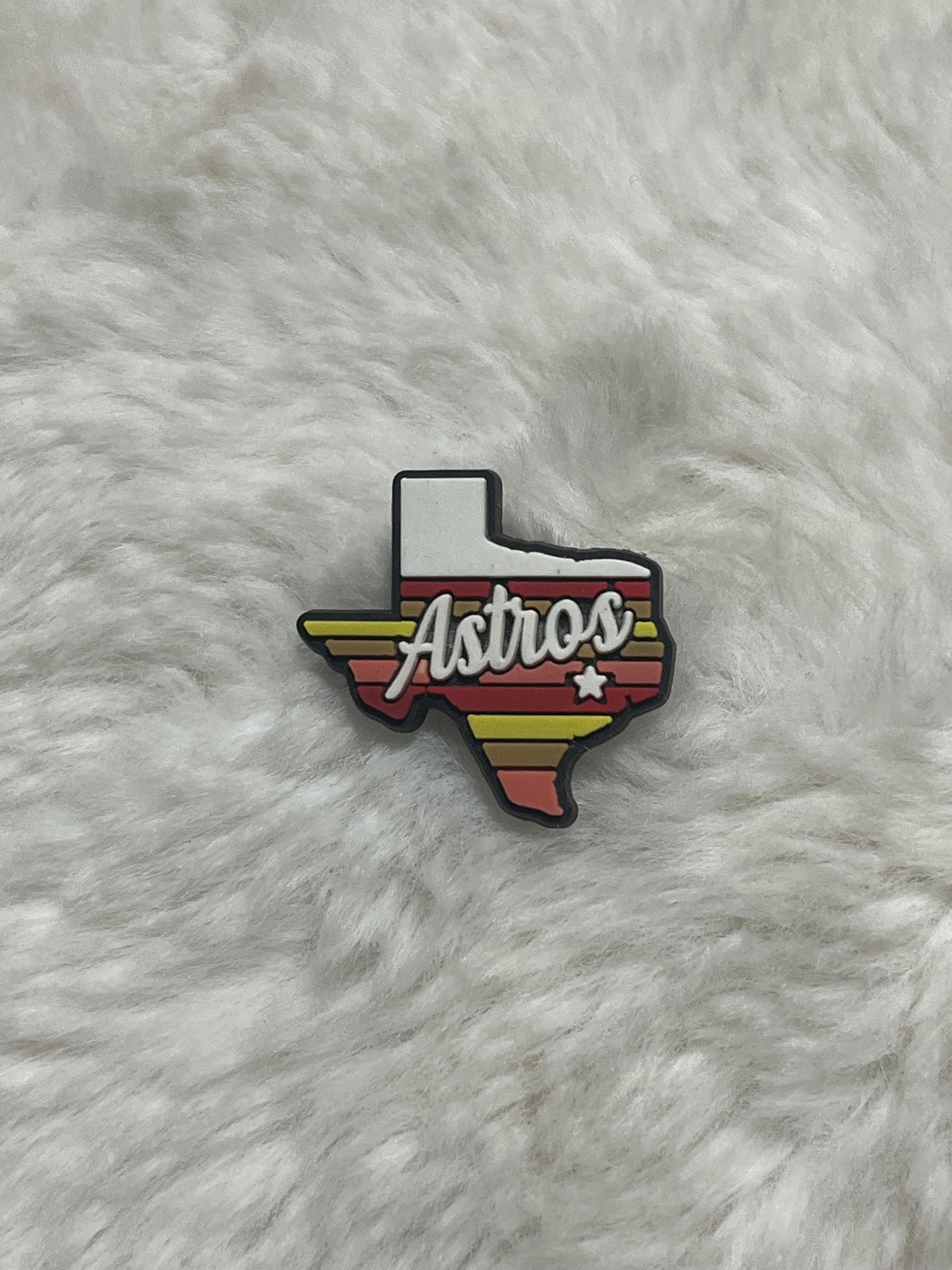 Houston Astros Croc Charms