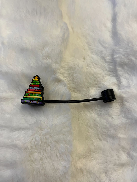 Teacher Christmas Straw Topper