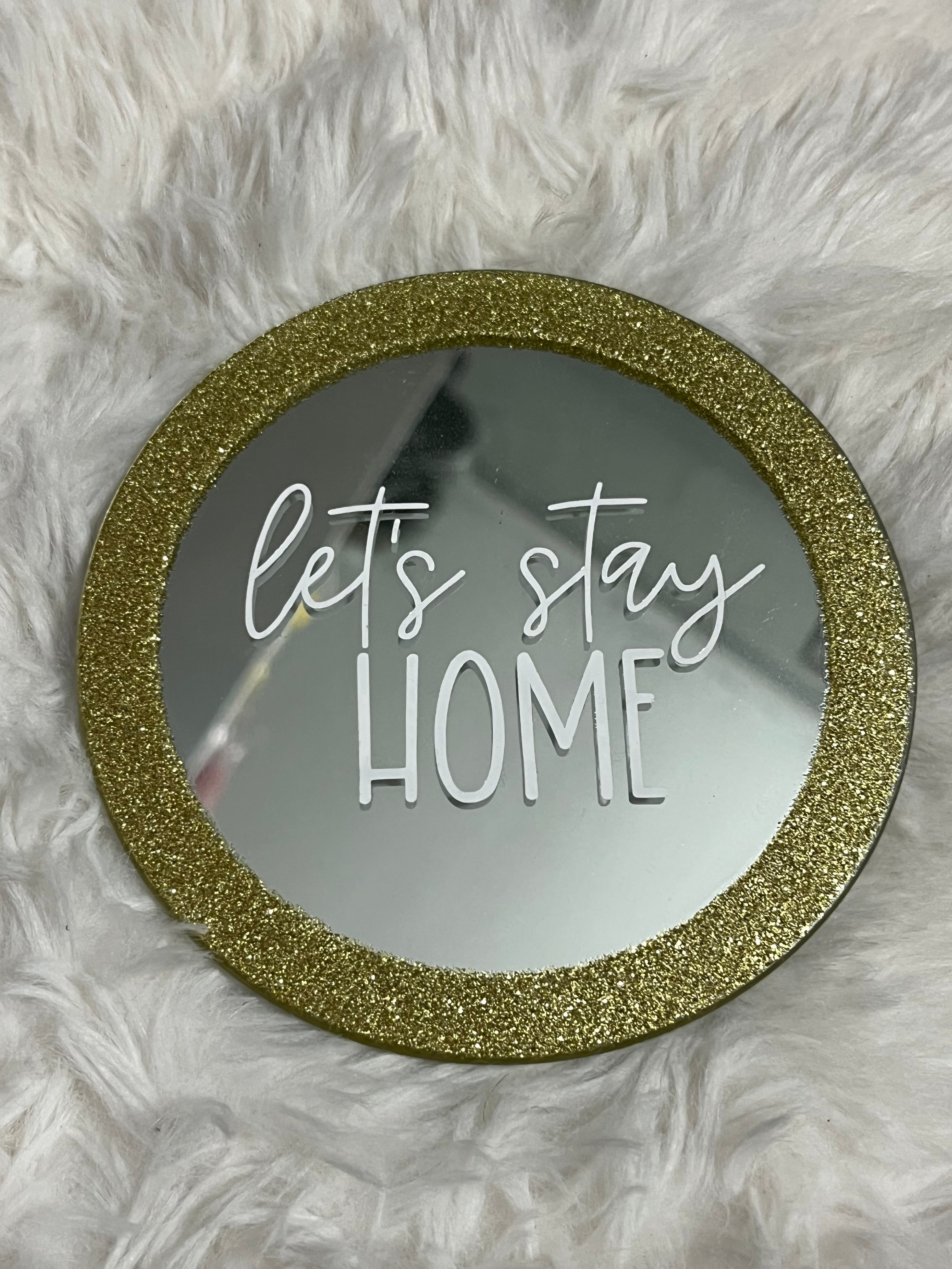 Home Glass Coasters