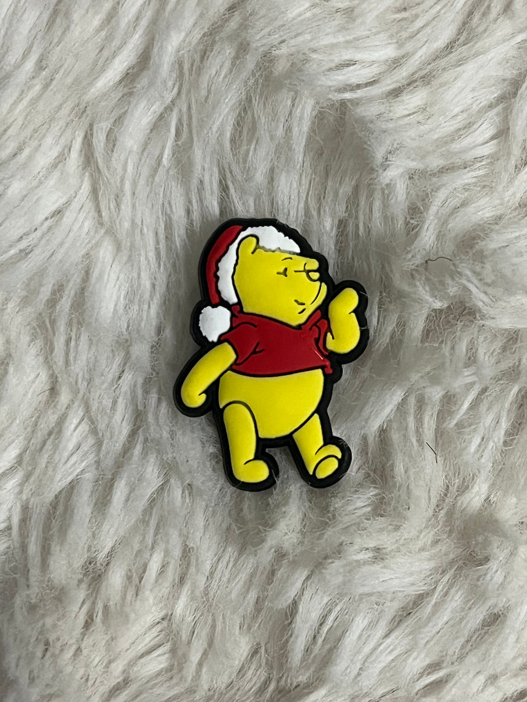 Winnie the Pooh (Christmas) Shoe Charms