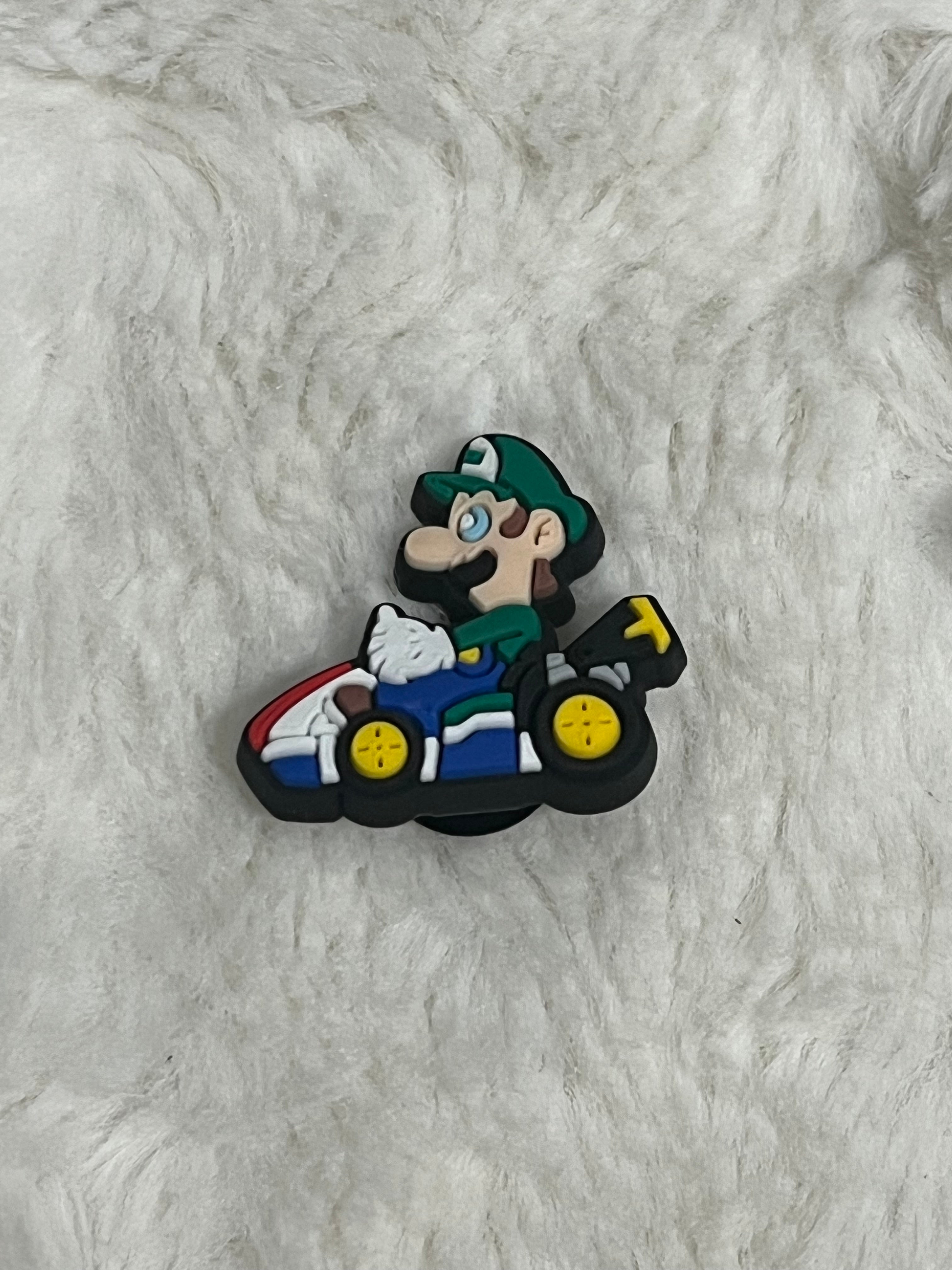 Mario Kart Shoe Charms