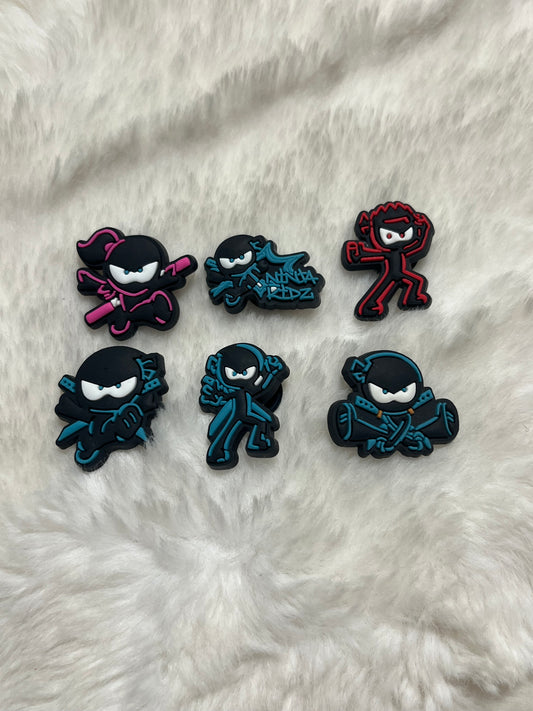 Ninja Kidz Shoe Charms