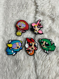 Powerpuff Girls (Holiday) Shoe Charms