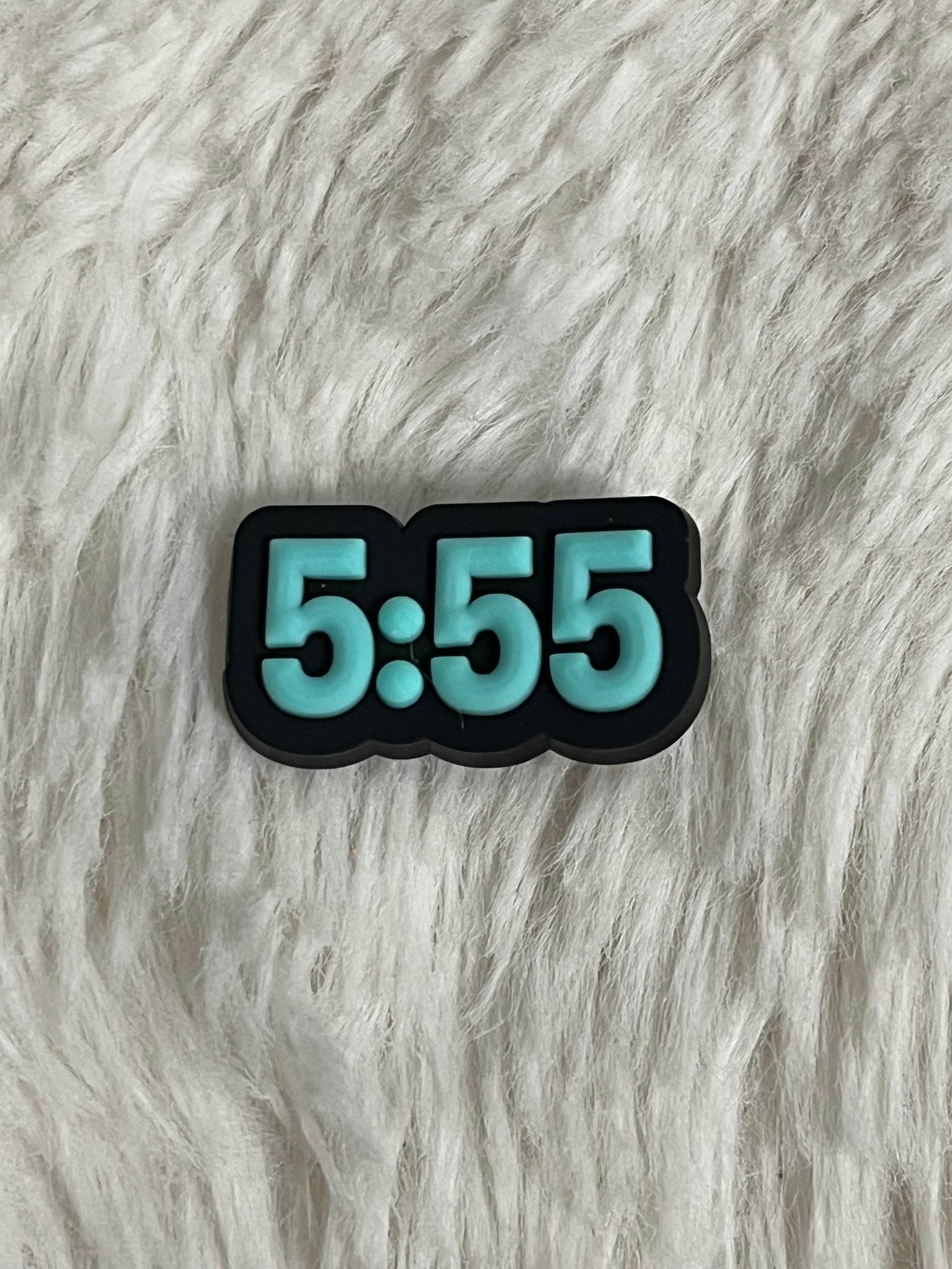 Angel Numbers Shoe Charms