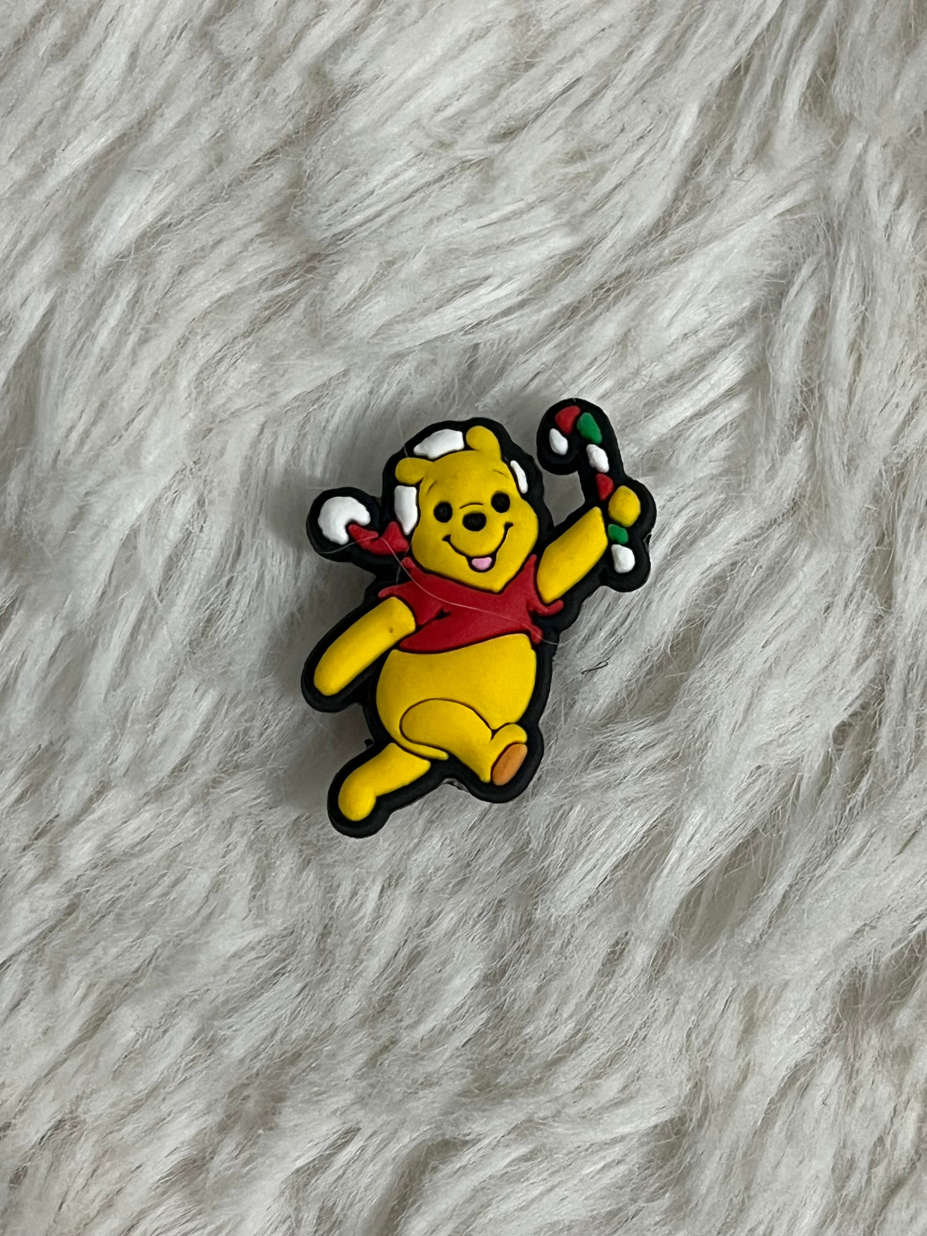 Winnie the Pooh (Christmas) Shoe Charms