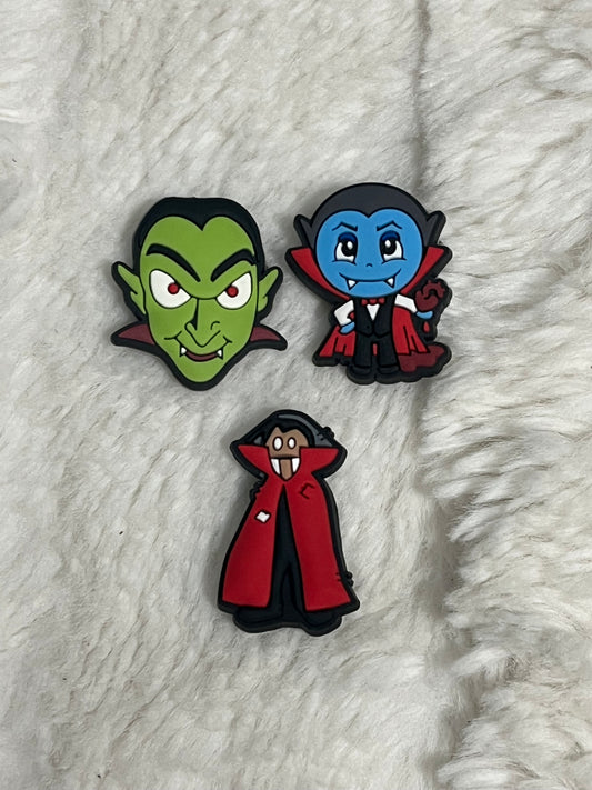 Dracula Shoe Charms