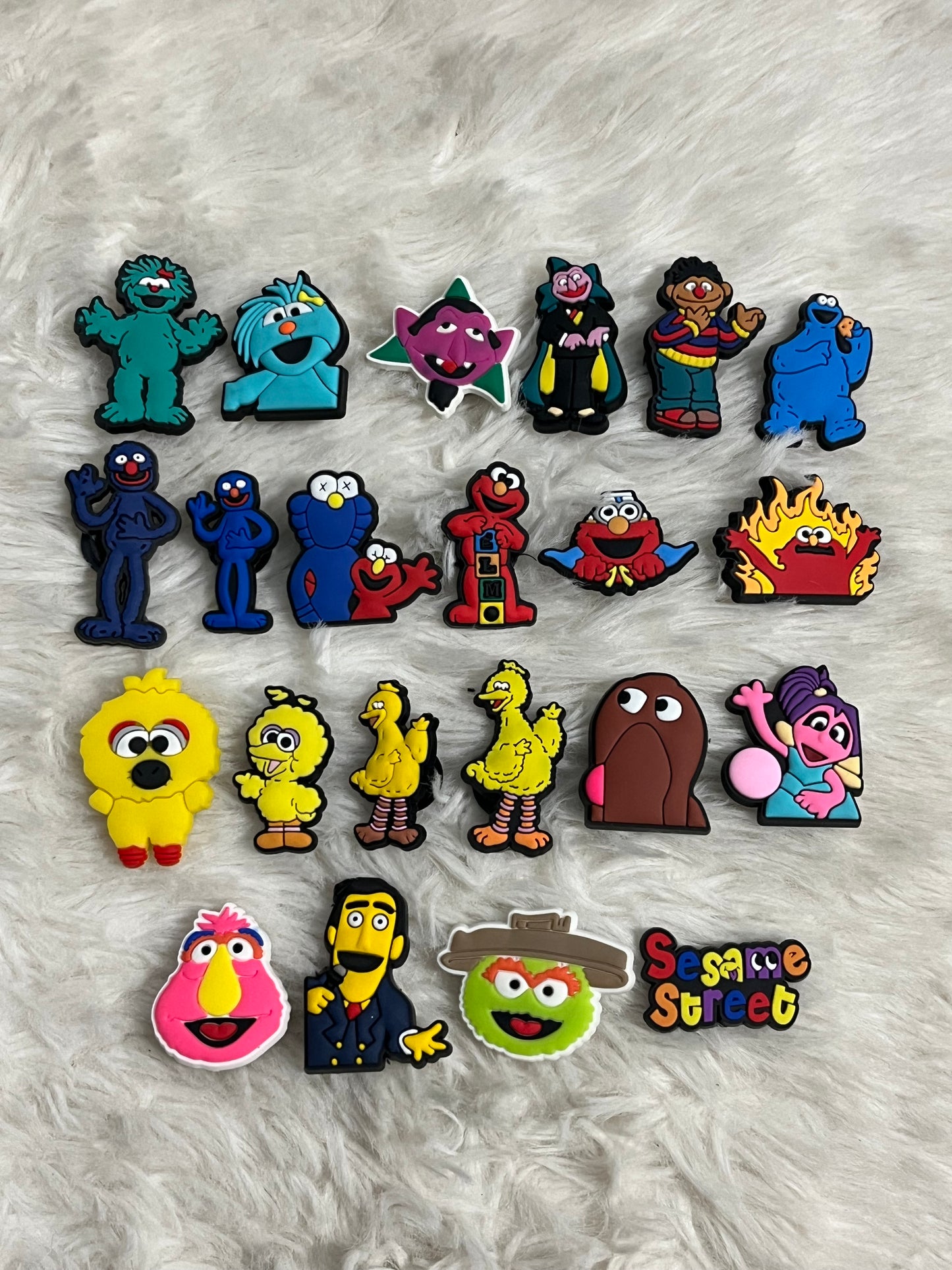 Sesame Street Shoe Charms