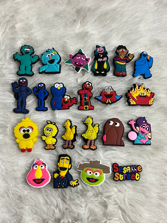 Sesame Street Shoe Charms