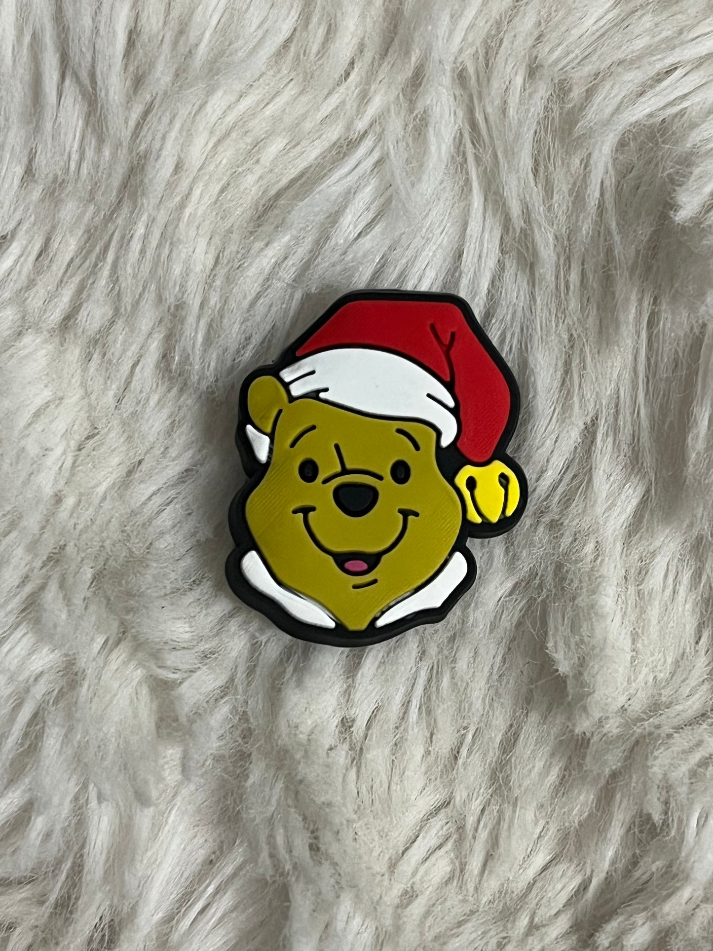 Winnie the Pooh (Christmas) Shoe Charms