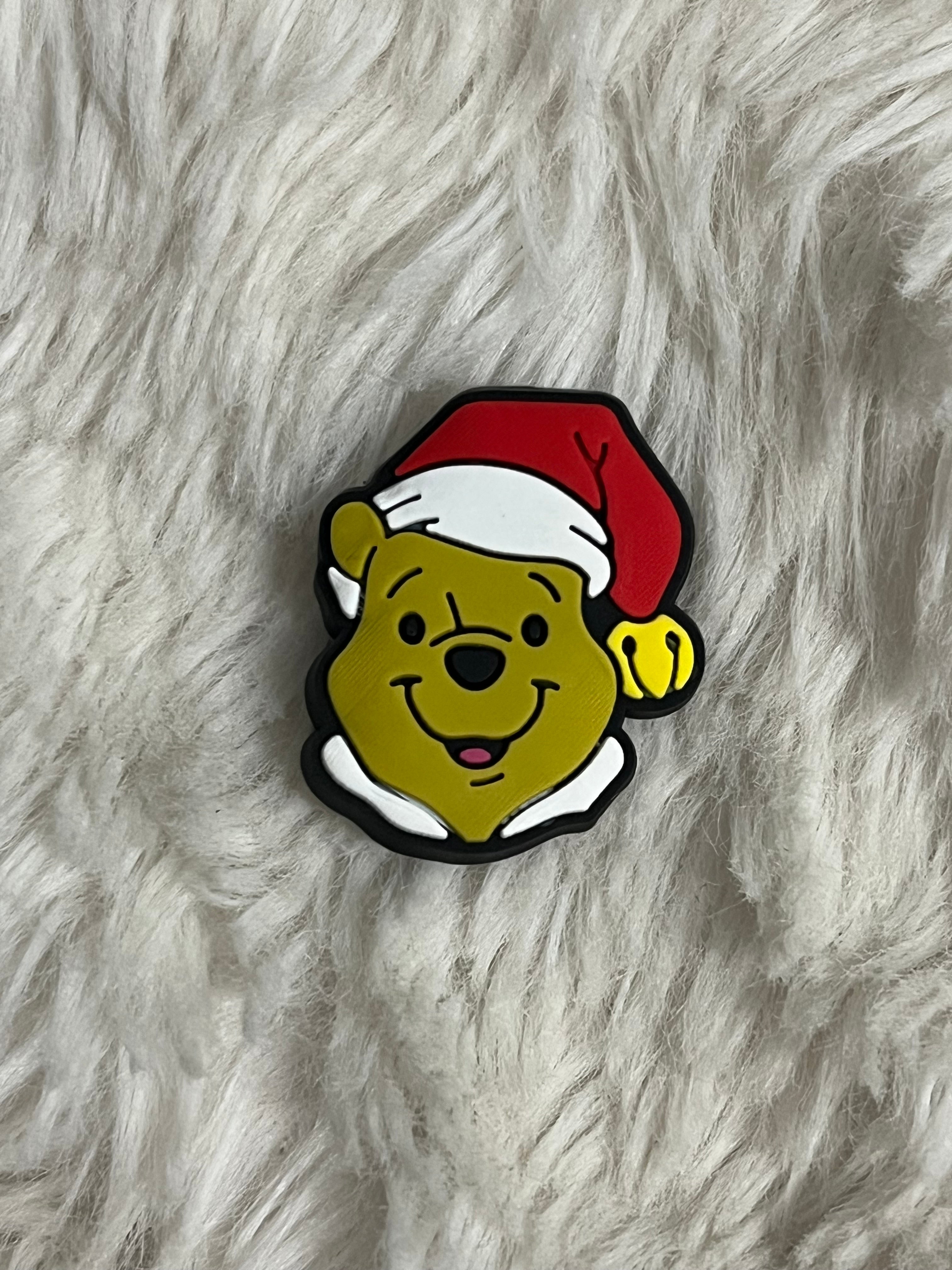 Winnie the Pooh (Christmas) Shoe Charms