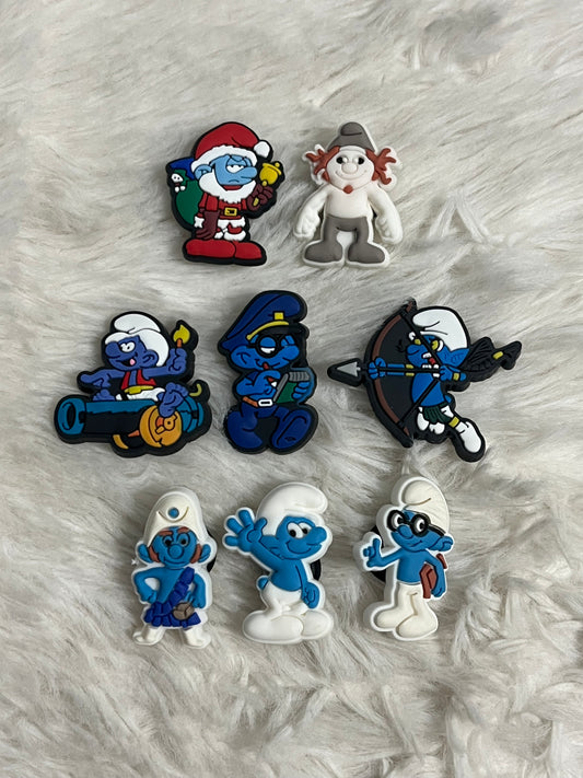 Smurfs Shoe Charms