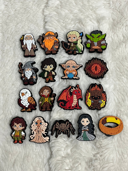Lord of the Rings Shoe Charms
