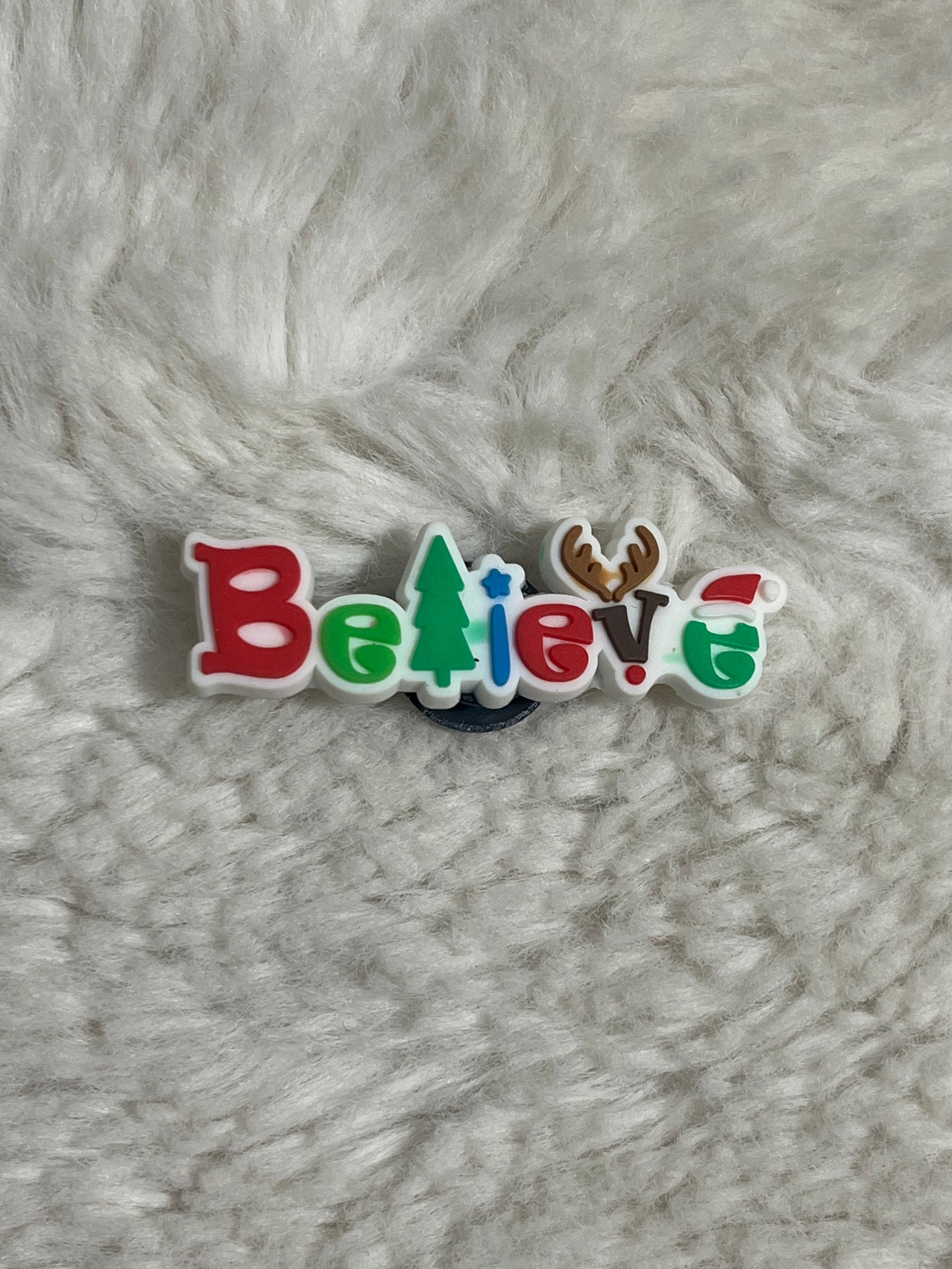 Christmas (Words) Shoe Charms