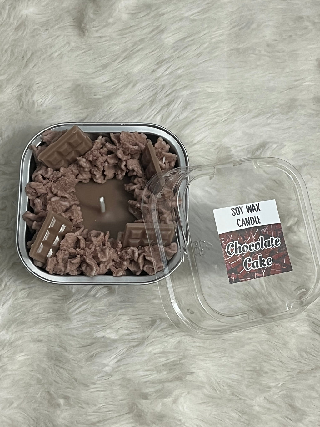 Chocolate Cake Candle