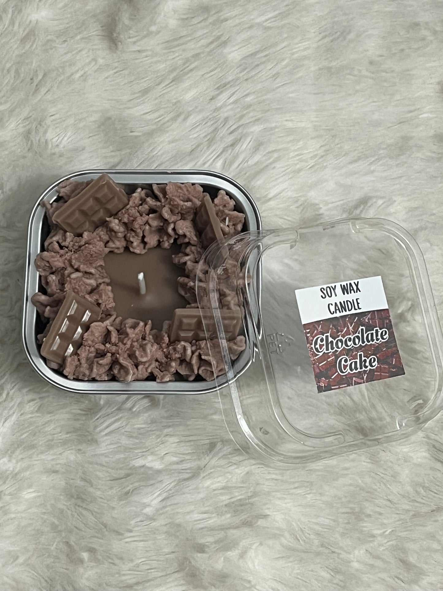 Chocolate Cake Candle