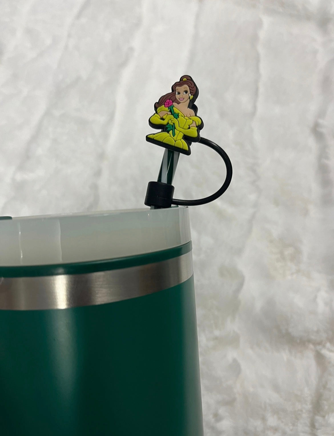 Beauty and the Beast Straw Toppers