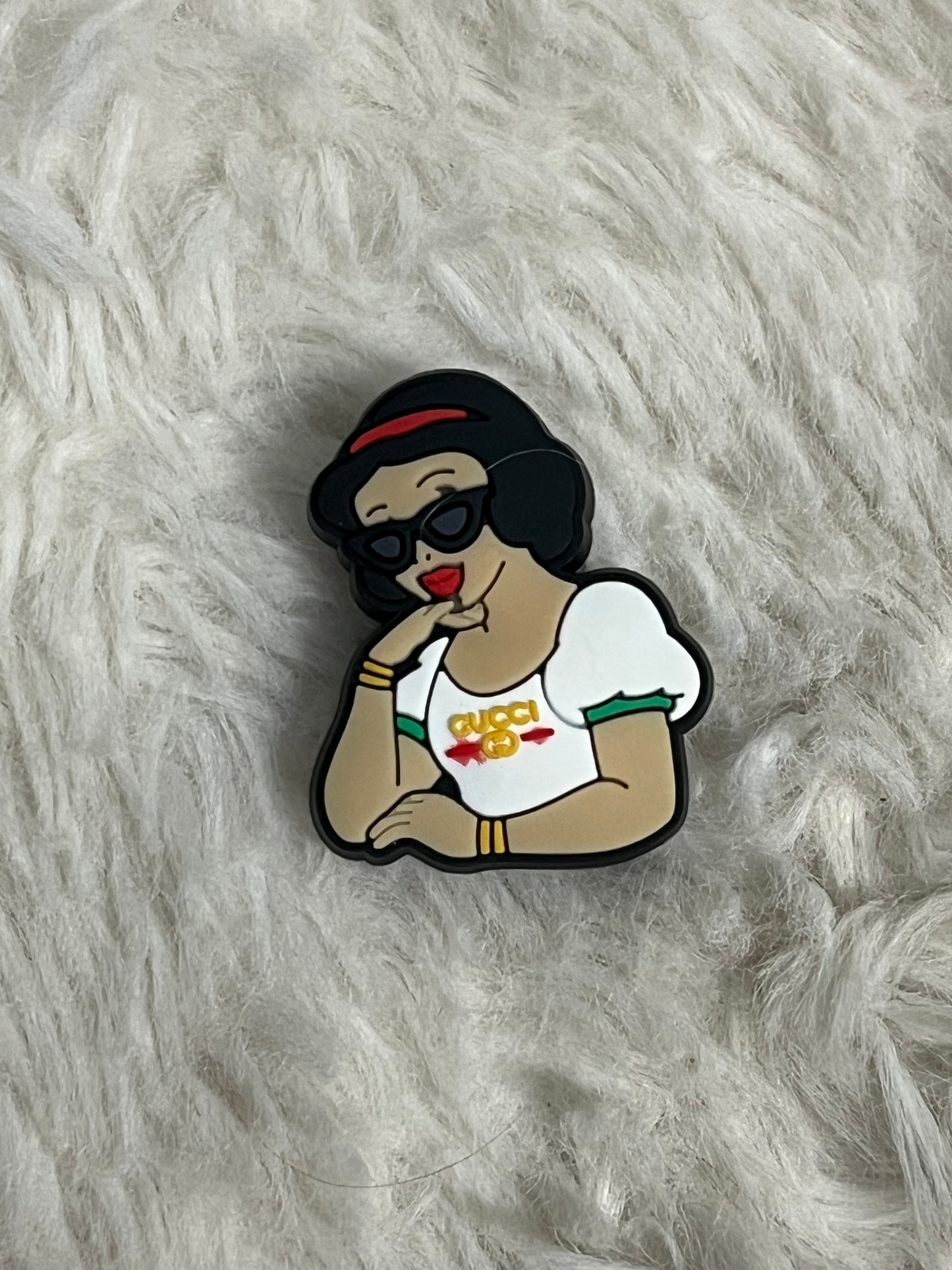 Snow White Shoe Charms