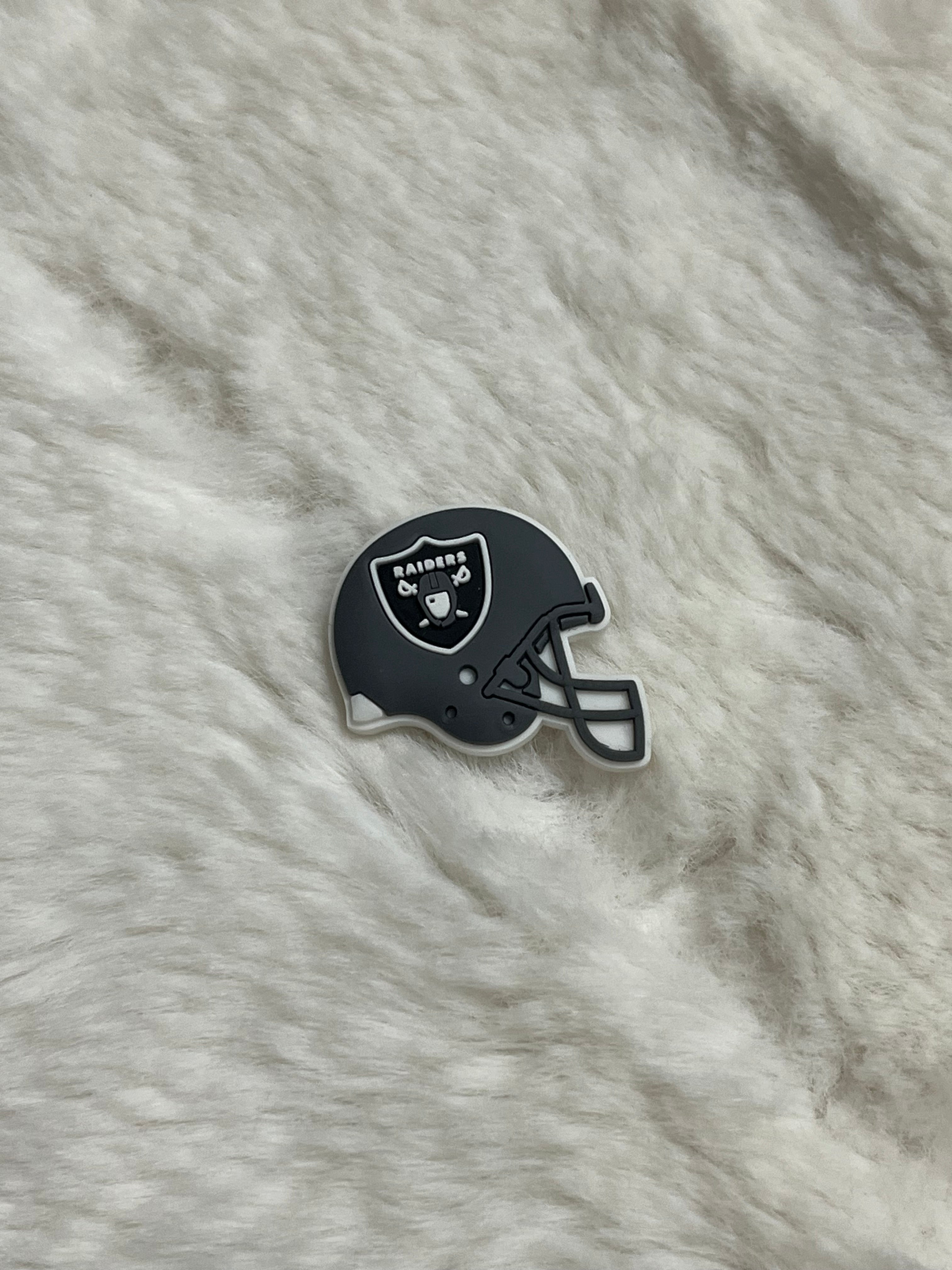 Las Vegas Raiders Croc Charms
