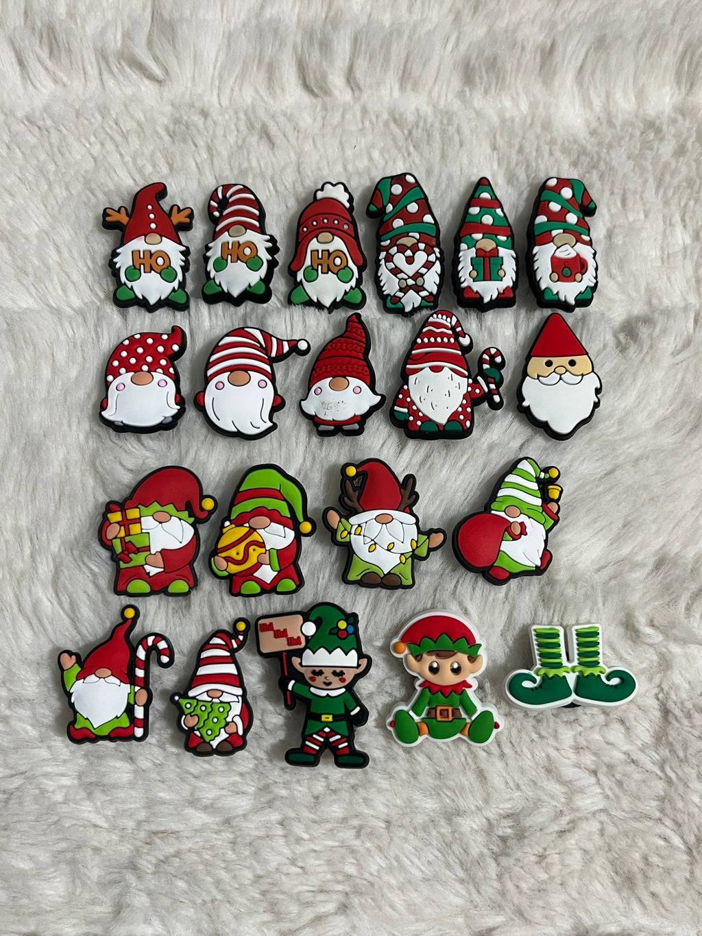 Christmas (Gnome & Elf) Shoe Charms
