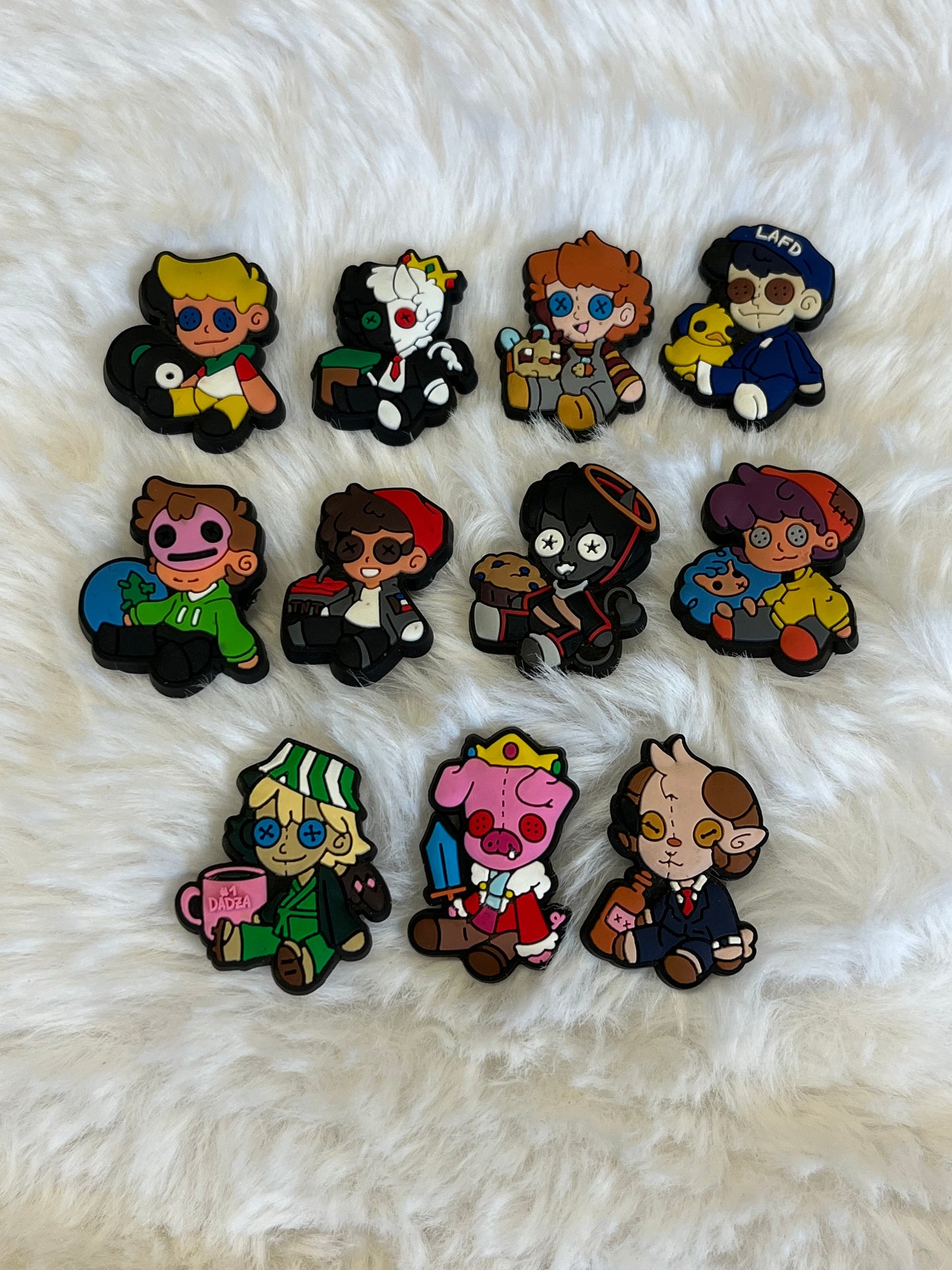 Minecraft Player Croc Charms