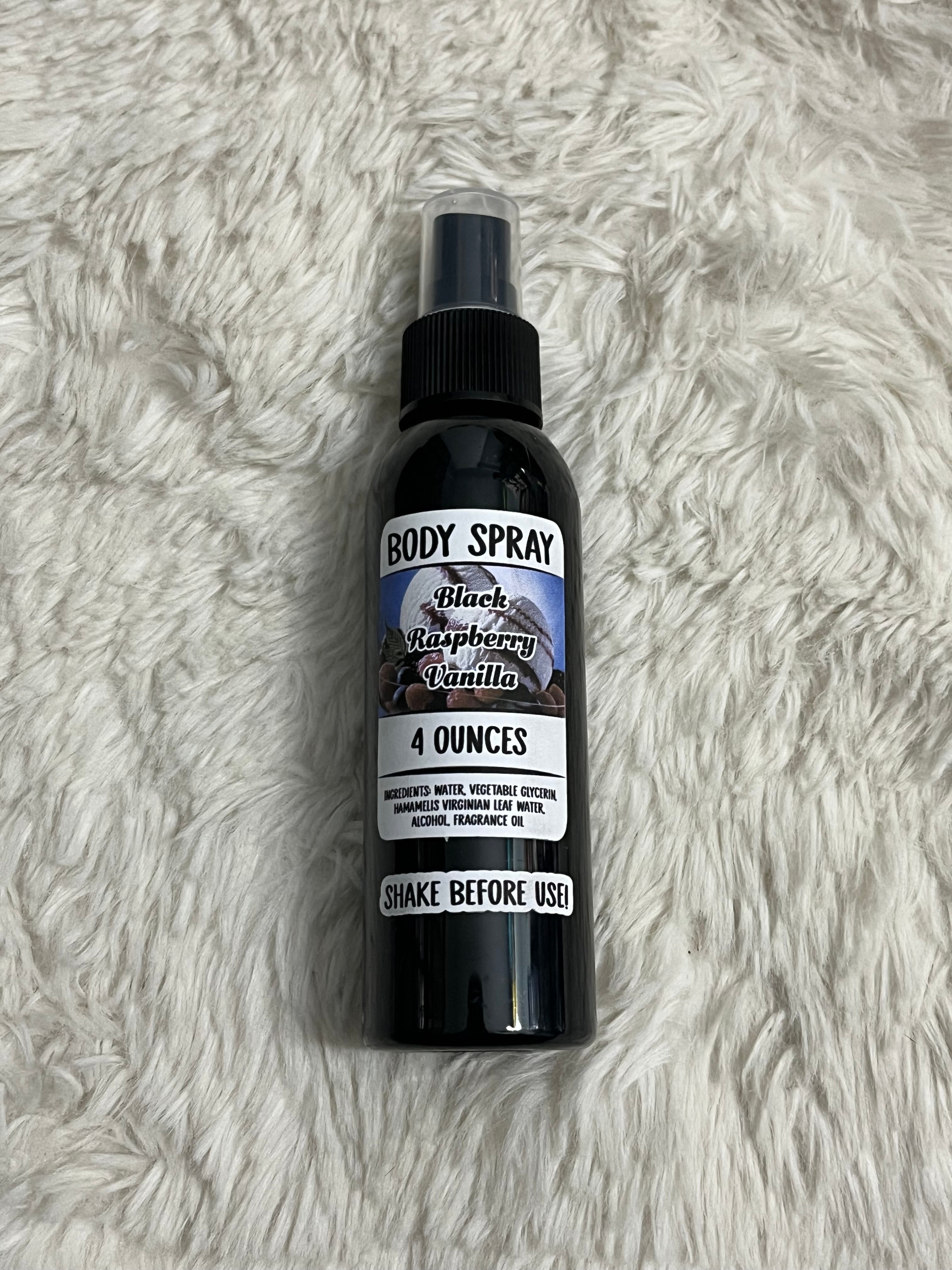 Black Raspberry Vanilla Body Spray