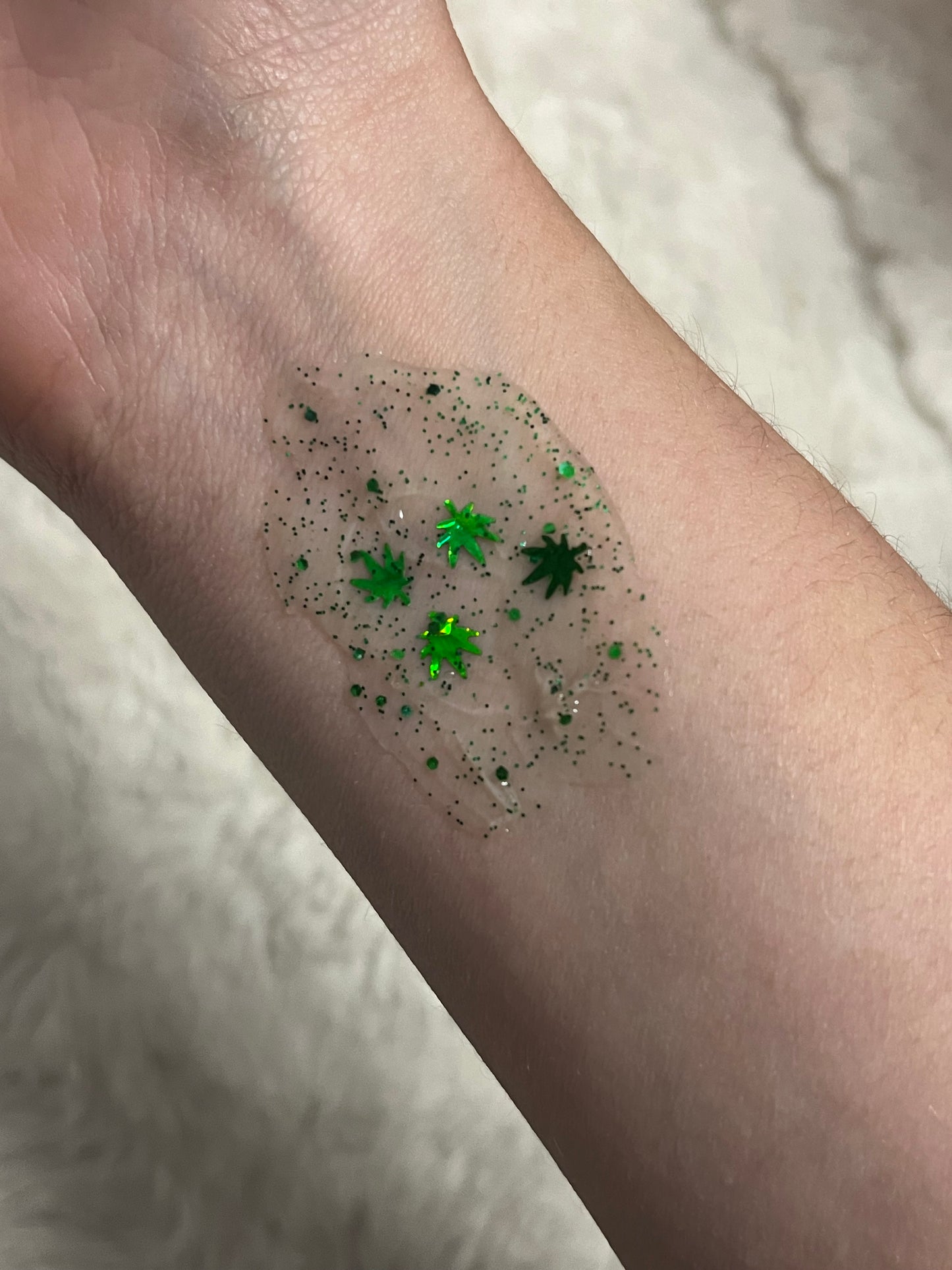 Weed Hair & Body Glitter