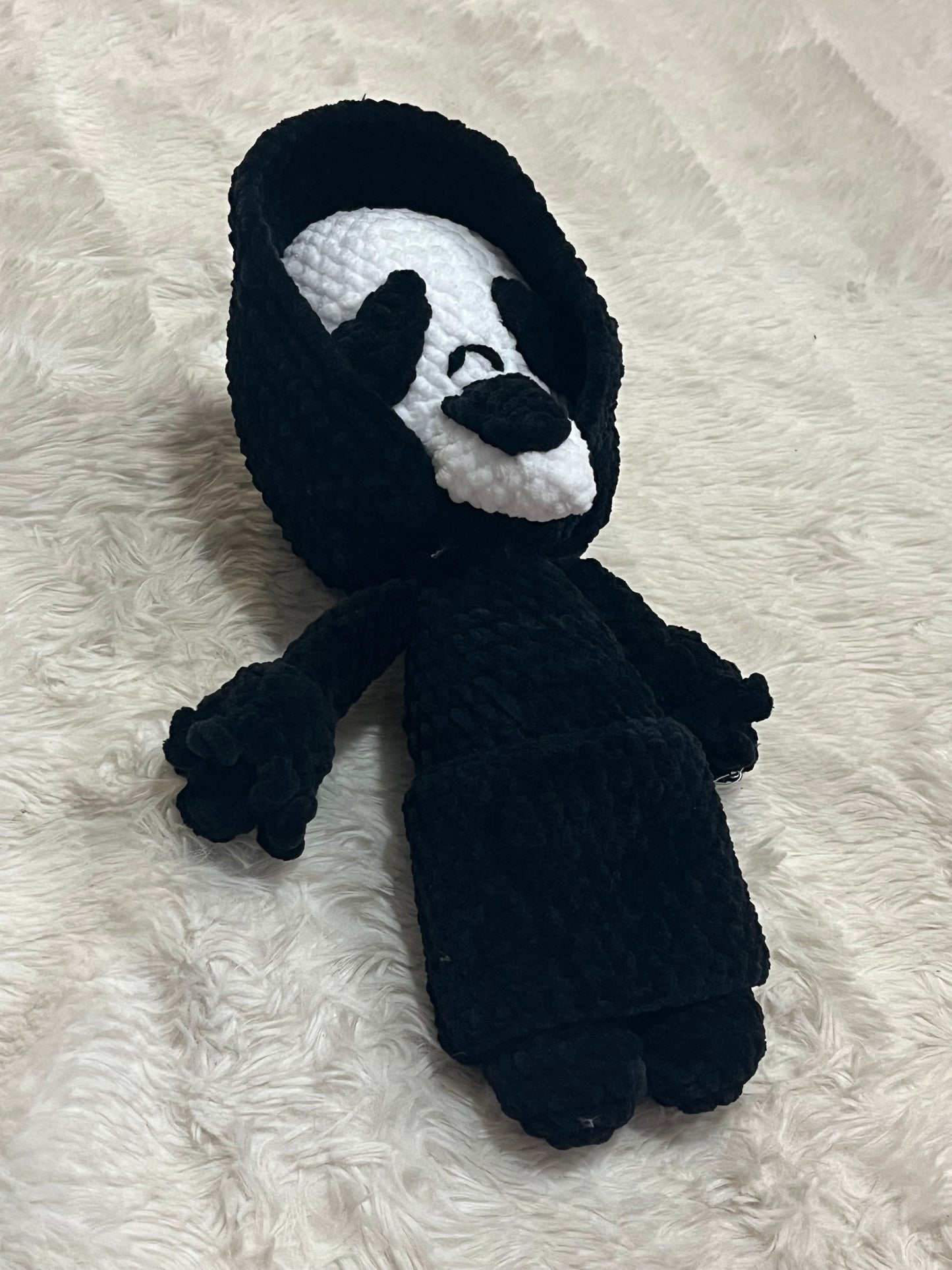 Ghost Face Crochet Plushie