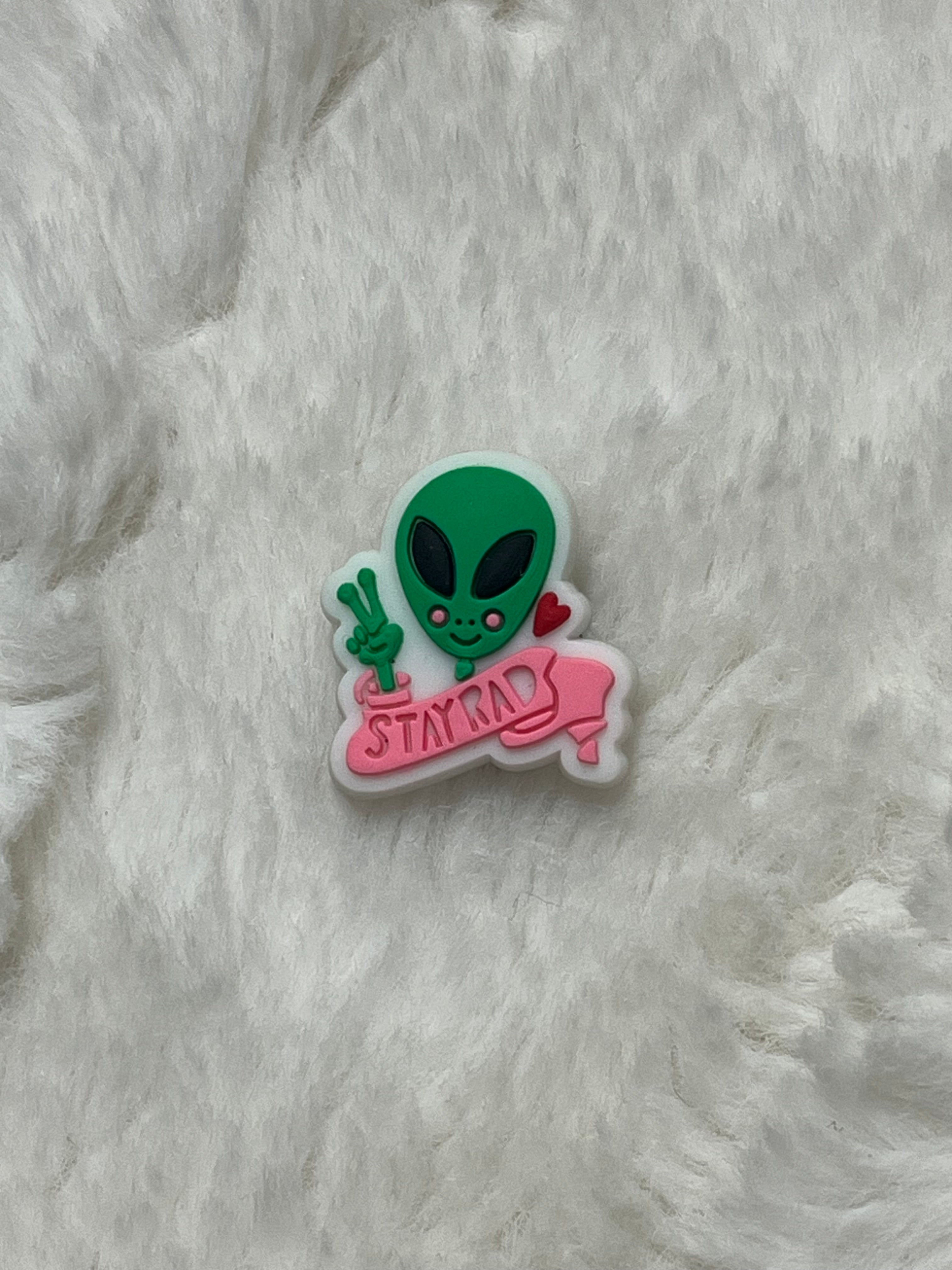 Alien Shoe Charms
