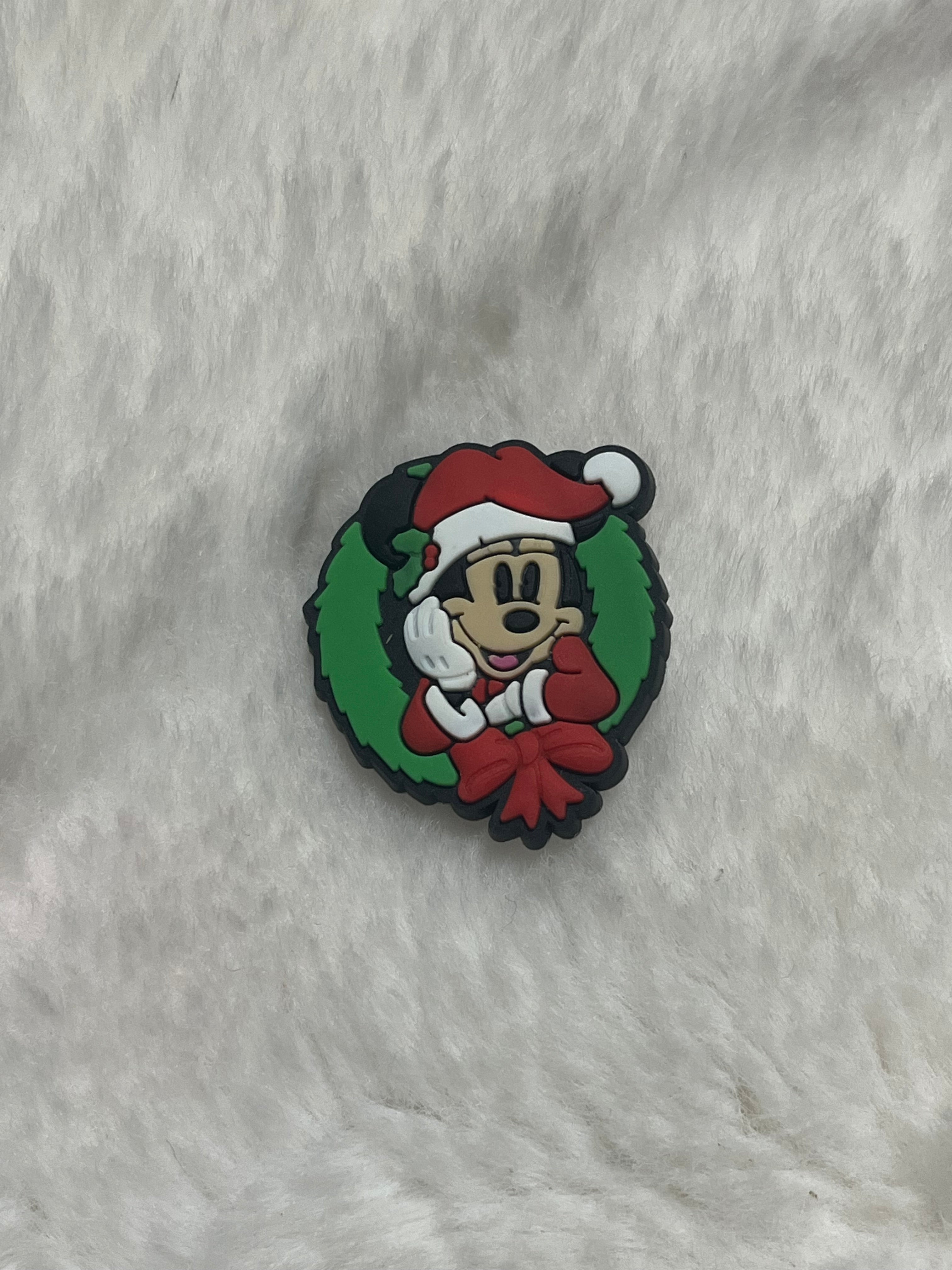 Mickey Mouse (Christmas) Shoe Charms