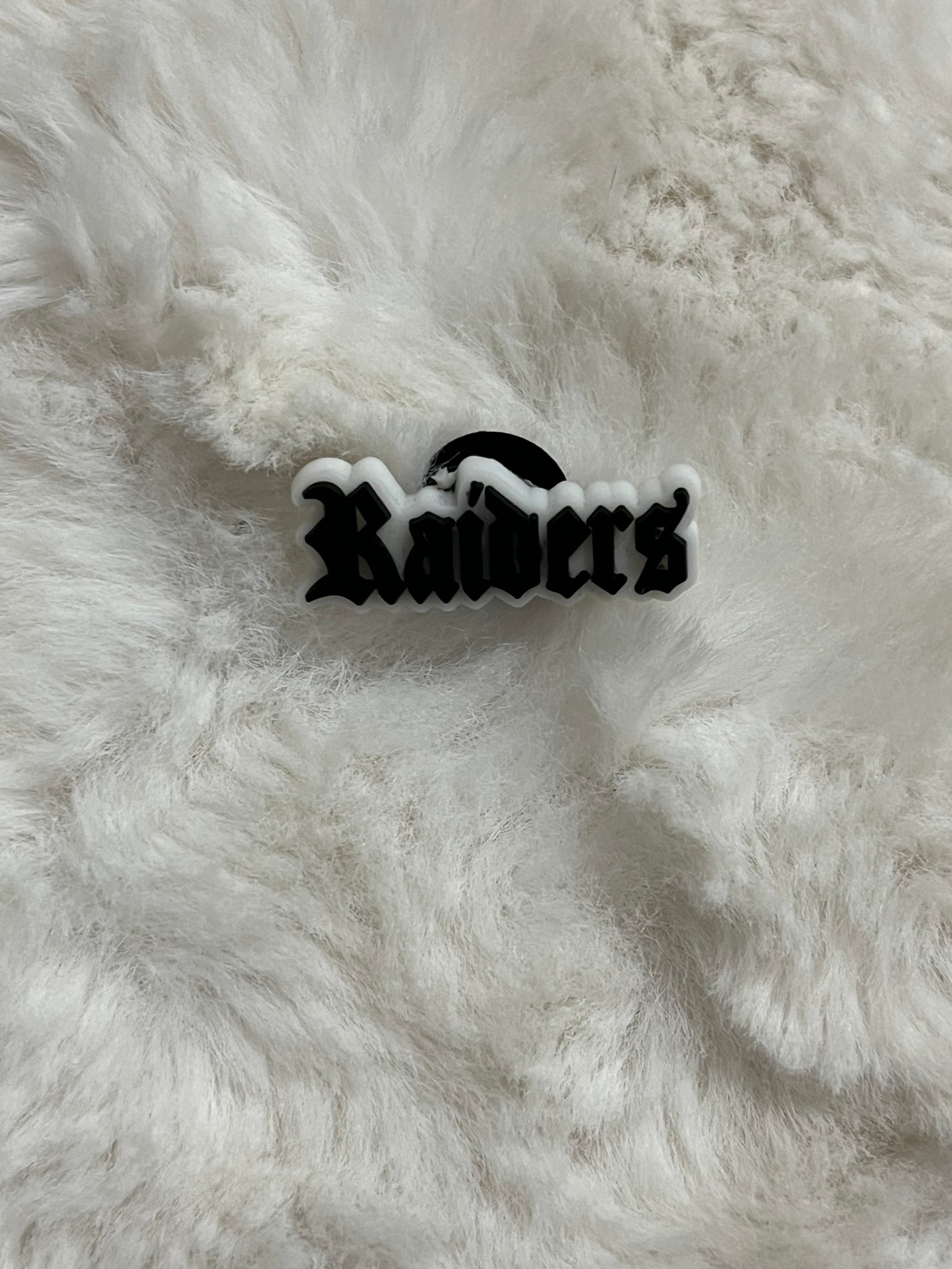 Las Vegas Raiders Croc Charms